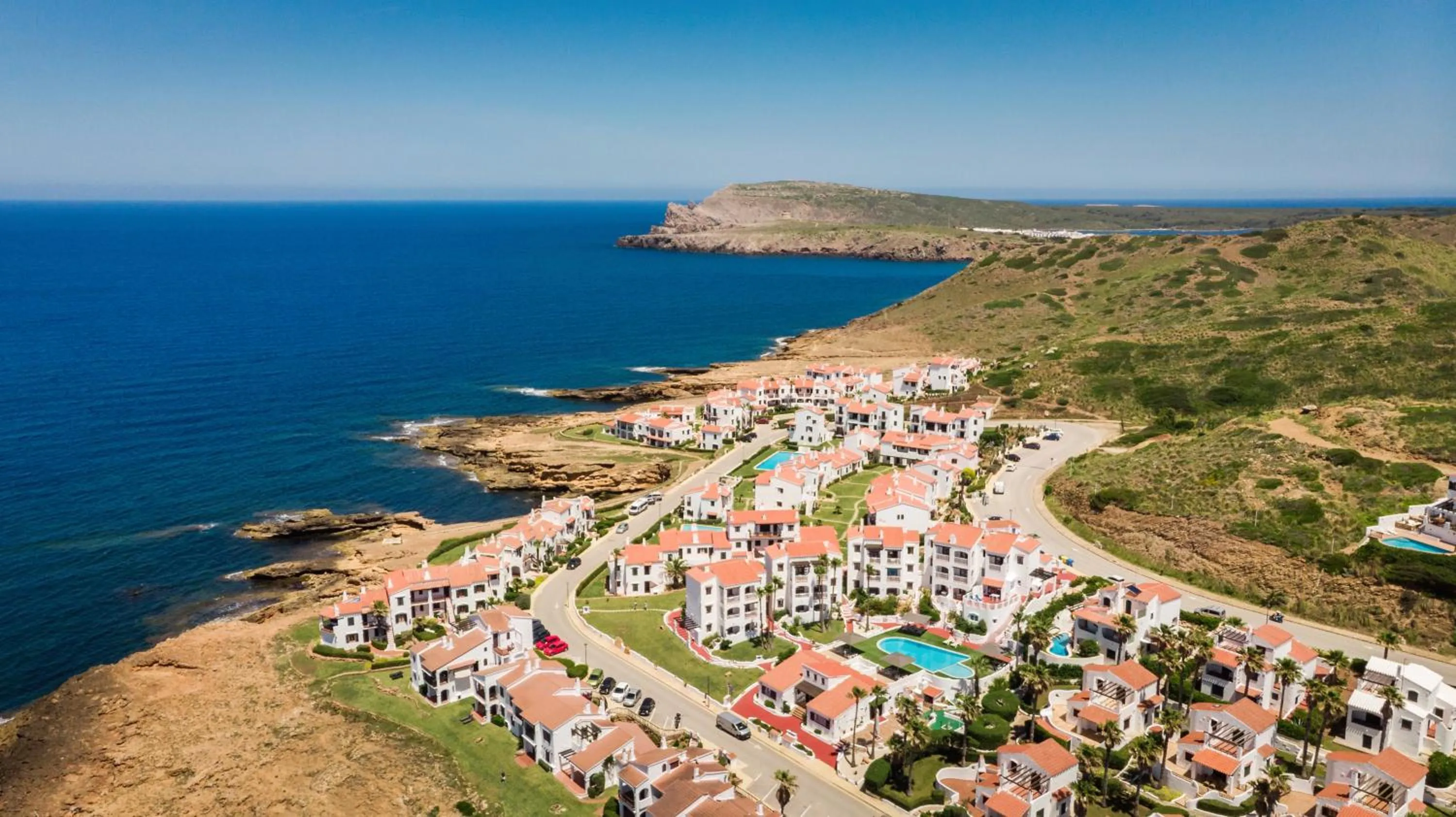 Sea view in Apartamentos El Bergantin Menorca Club