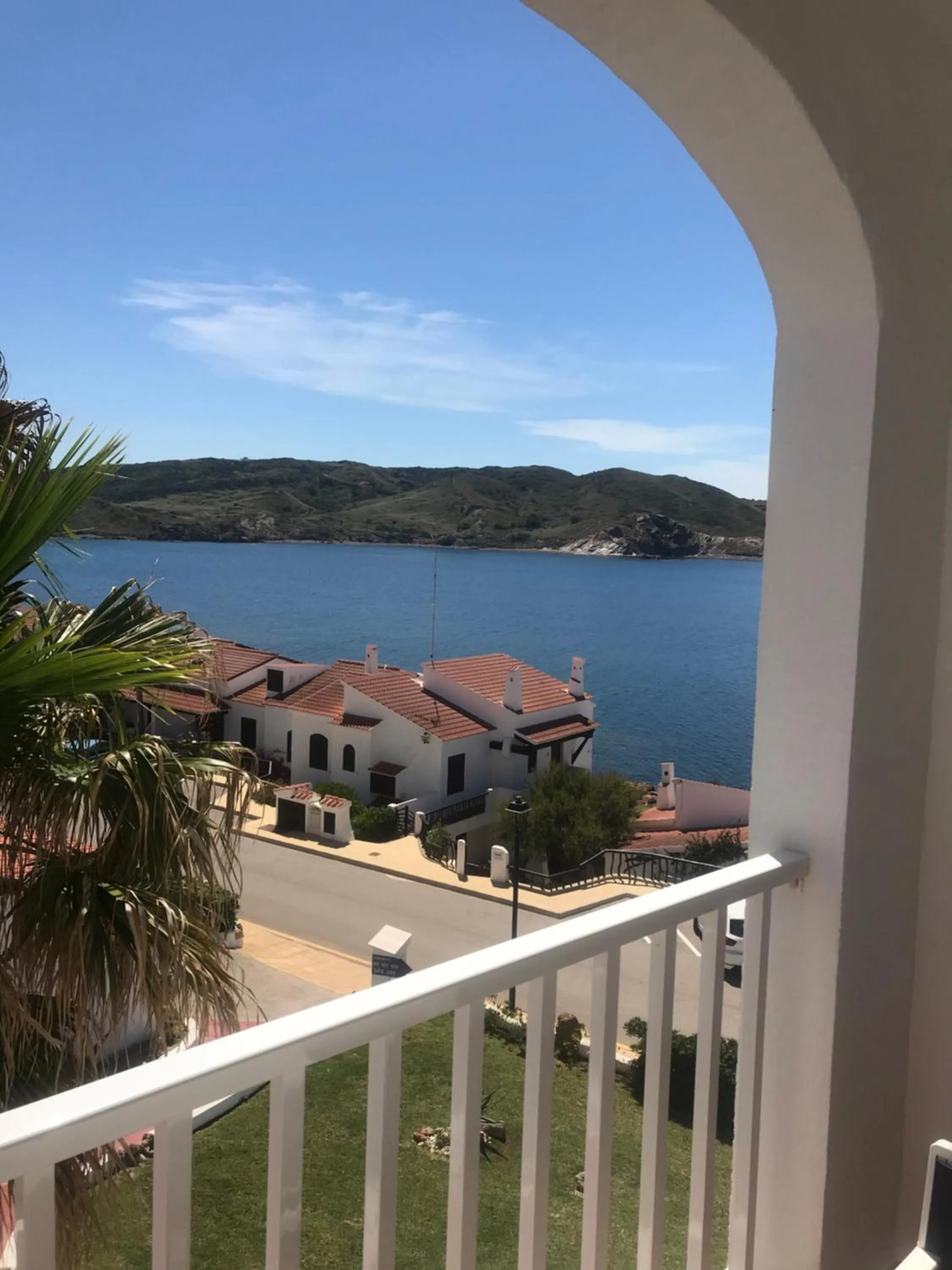 Balcony/Terrace in Apartamentos El Bergantin Menorca Club