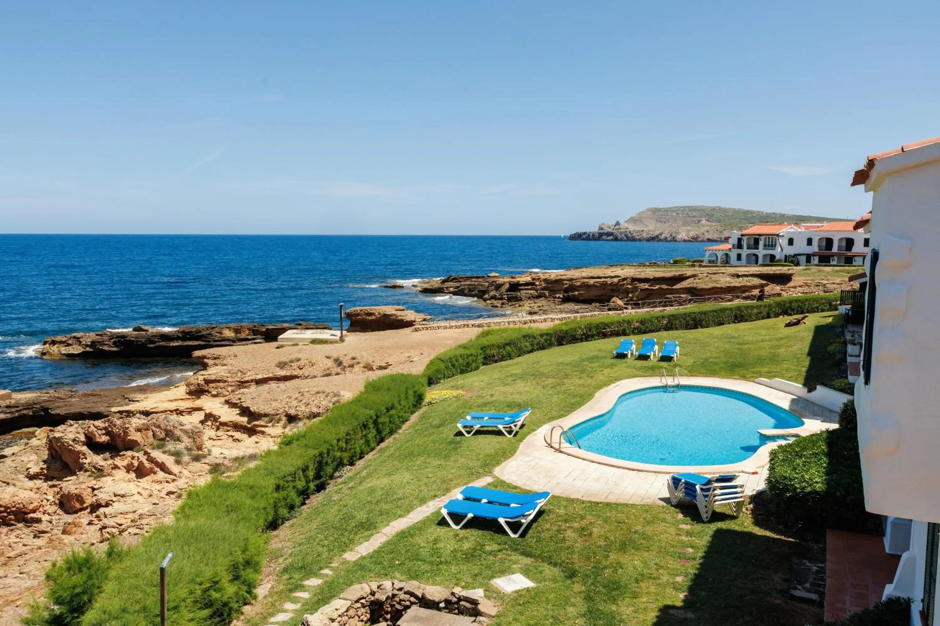 Sea view in Apartamentos El Bergantin Menorca Club