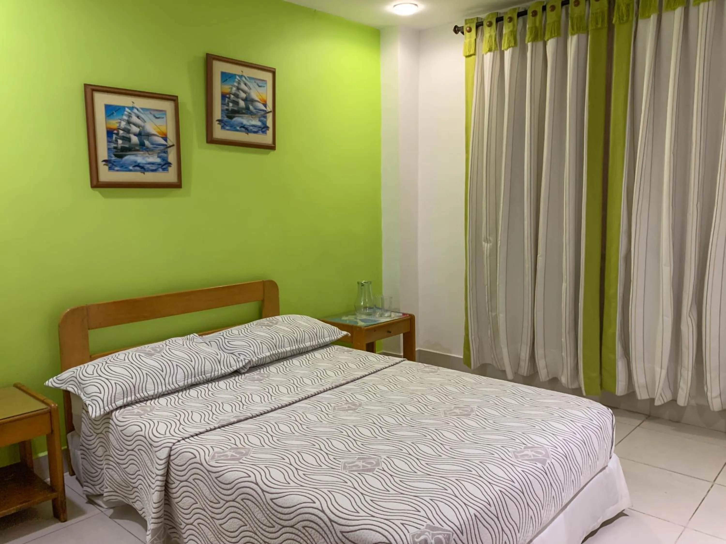 Bed in Hotel Veleros Cartagena