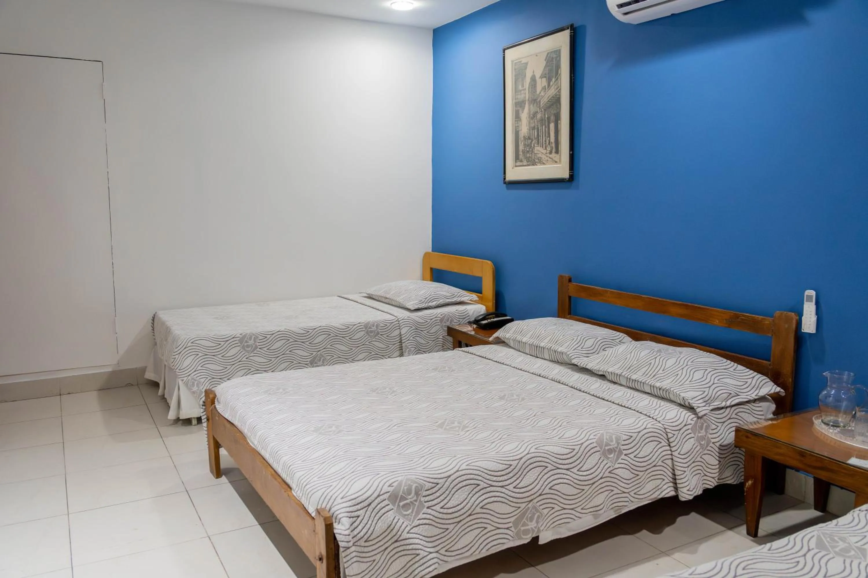 Bedroom, Bed in Hotel Veleros Cartagena