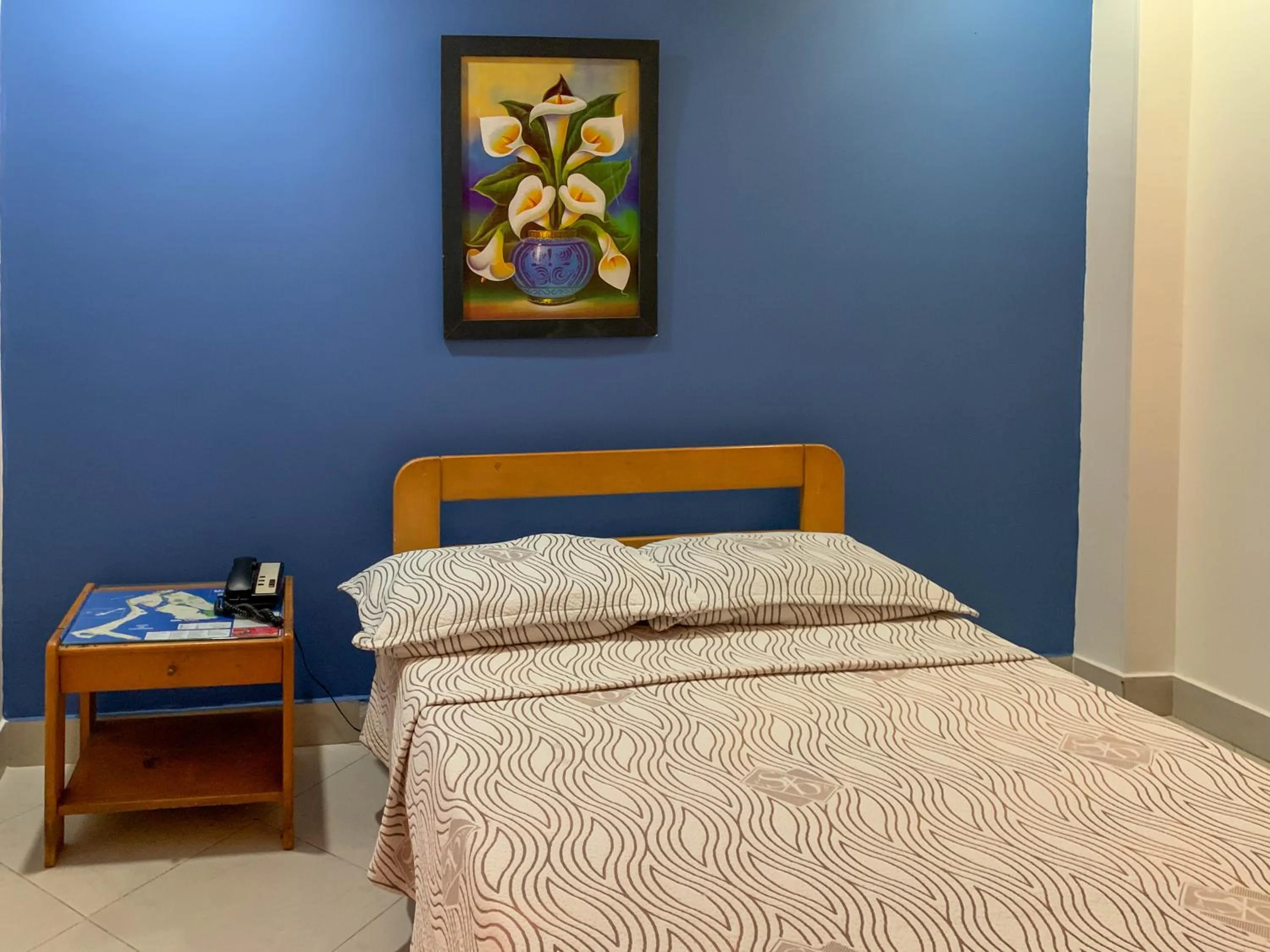 Bed in Hotel Veleros Cartagena