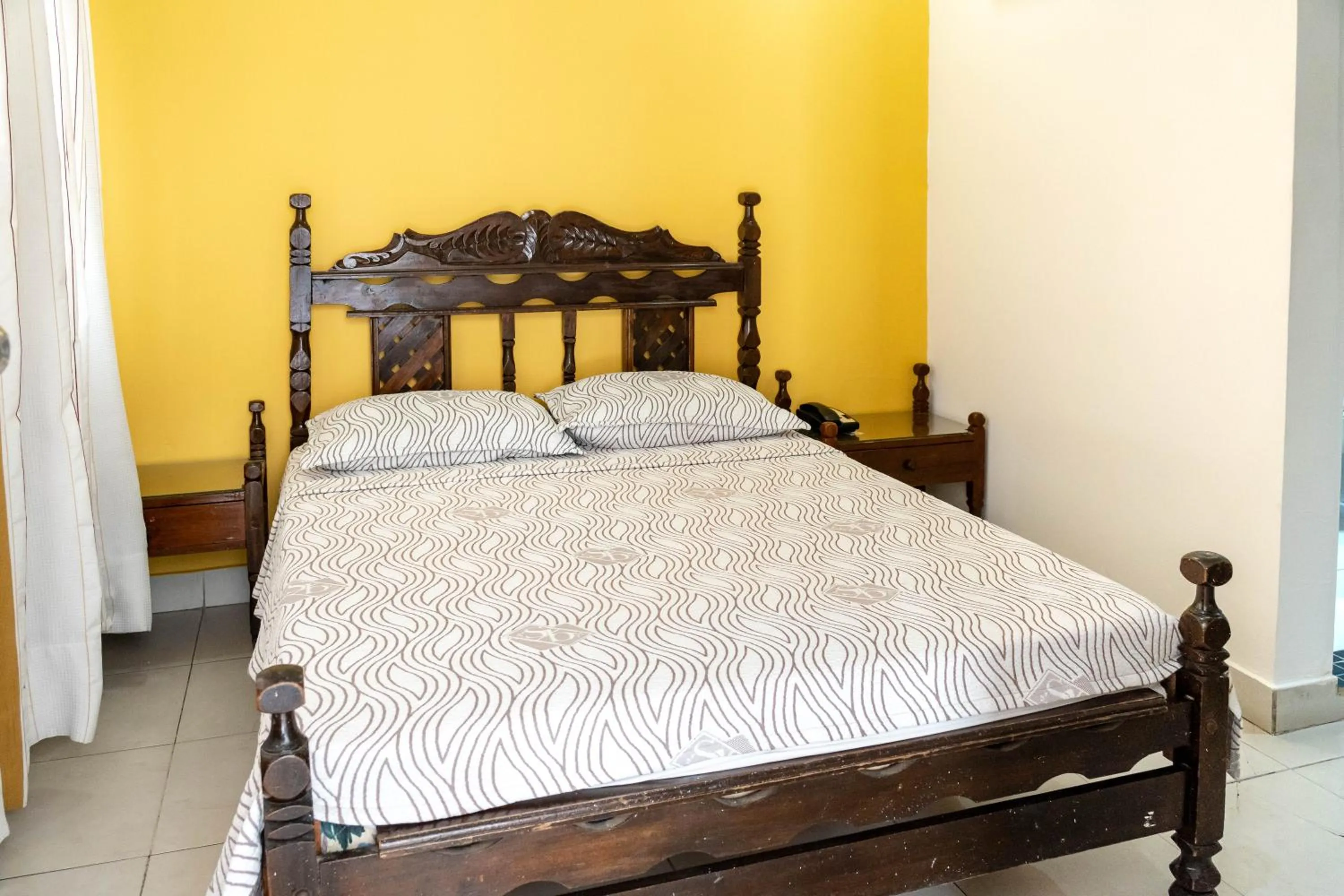 Bed in Hotel Veleros Cartagena