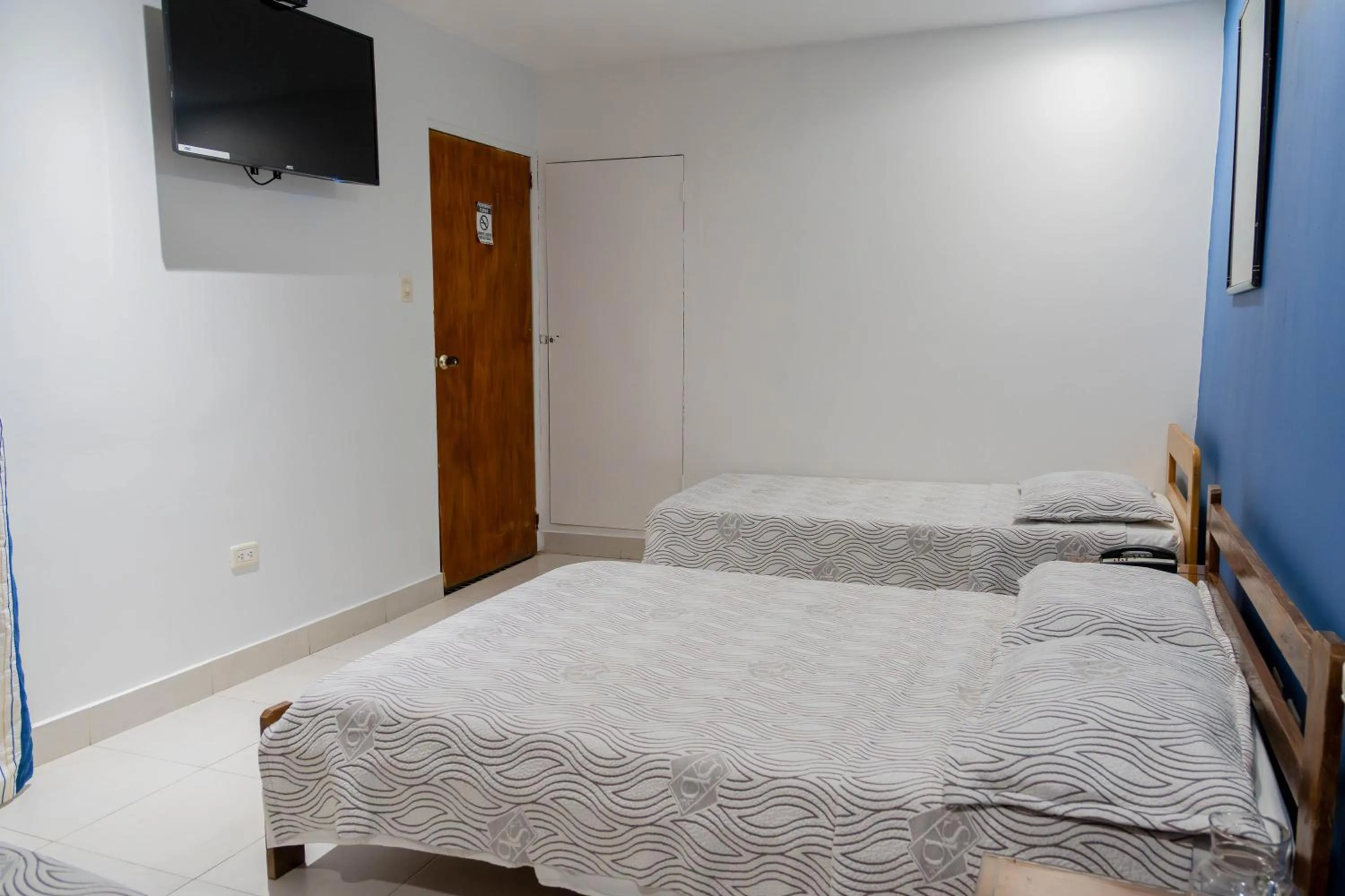 Bed in Hotel Veleros Cartagena