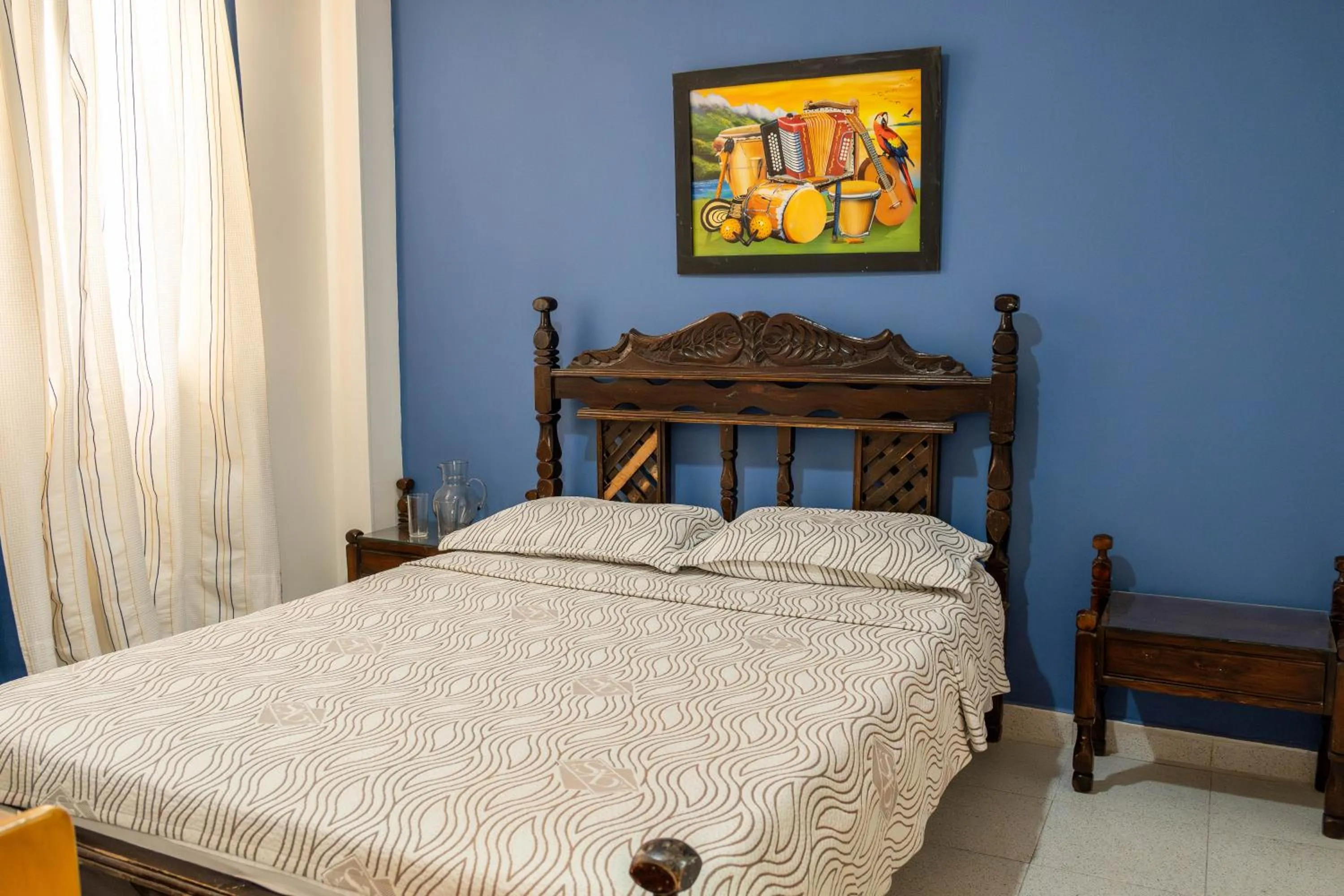 Bed in Hotel Veleros Cartagena