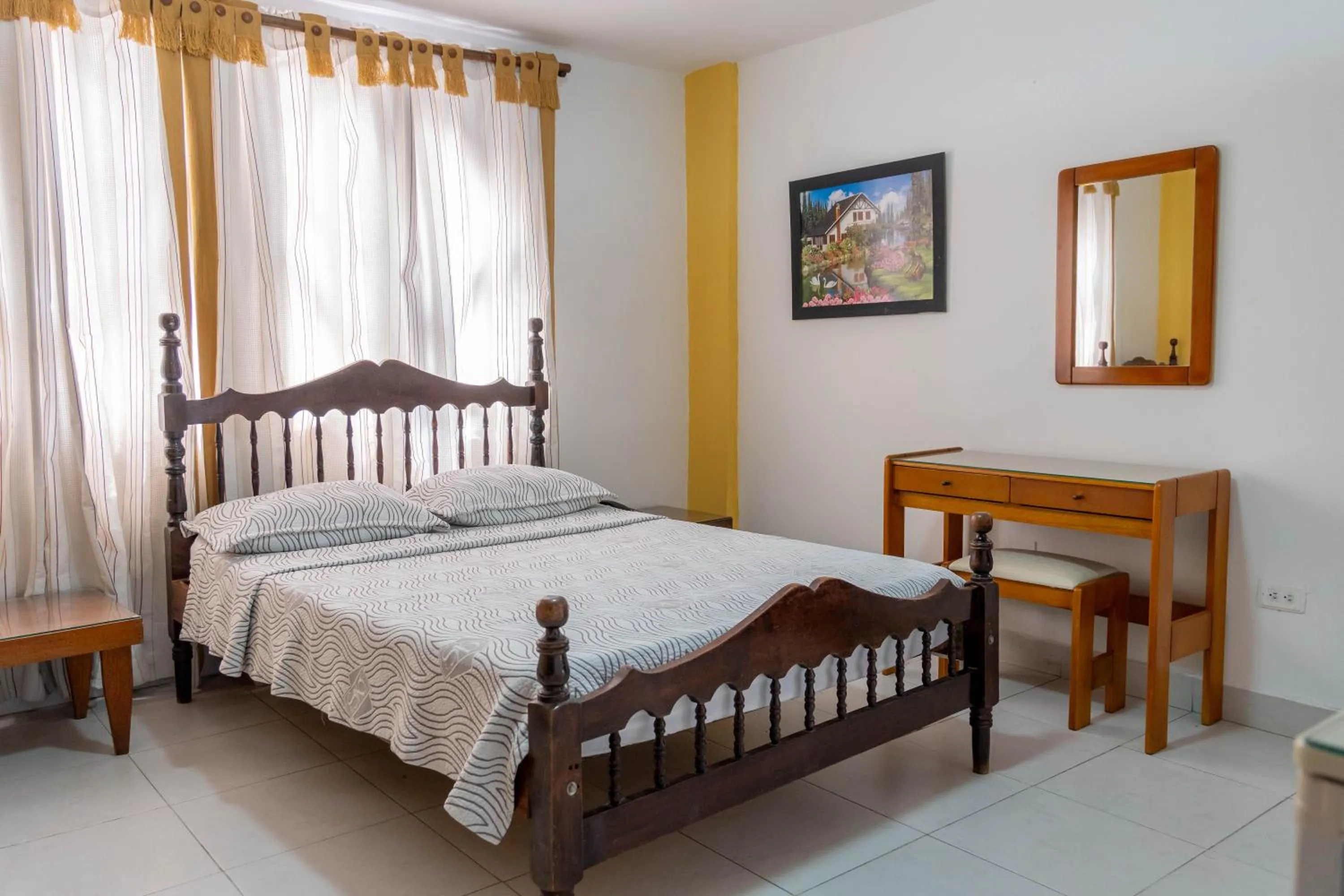 Bed in Hotel Veleros Cartagena