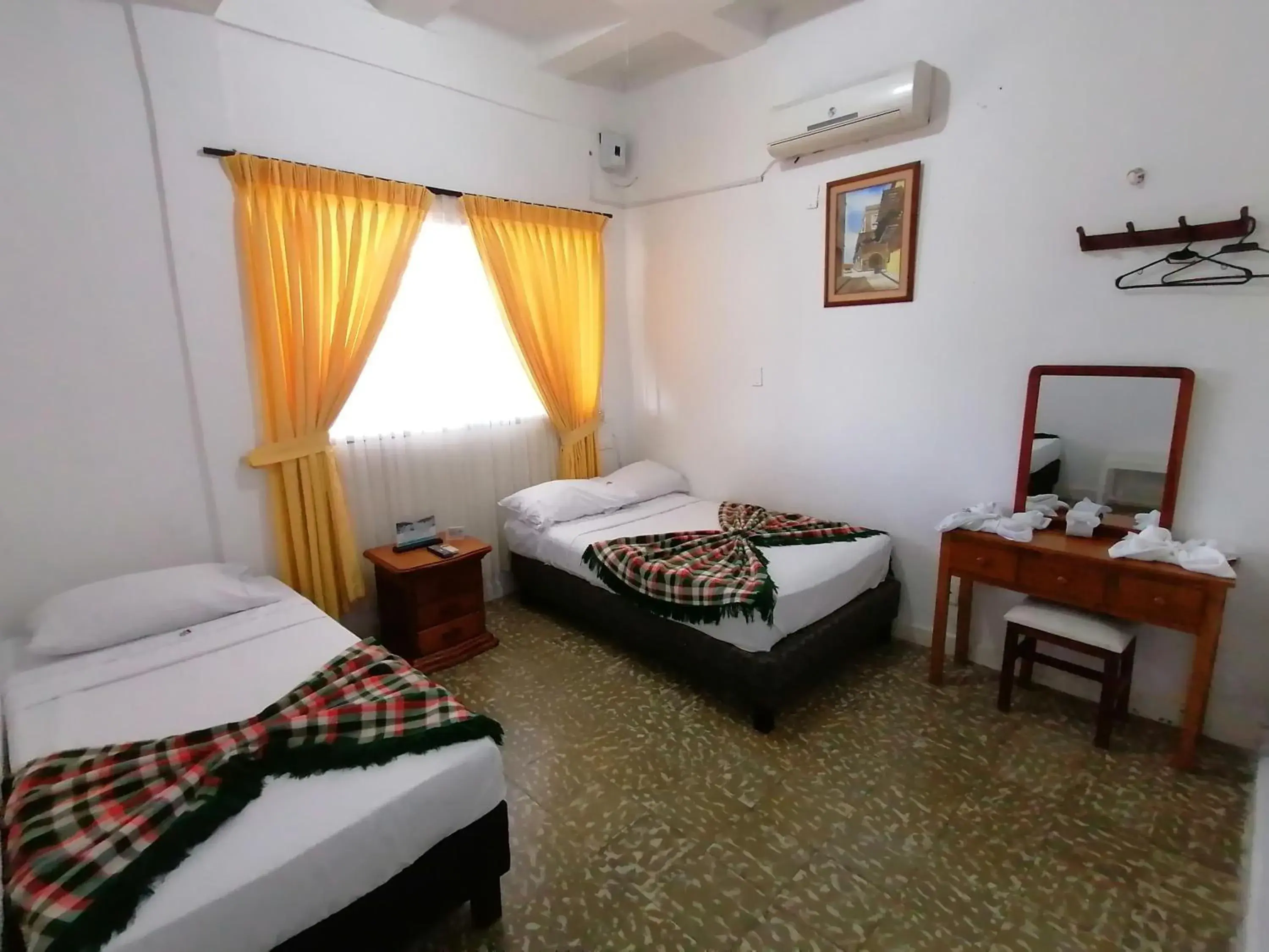 Bed in Hotel Montecarlo Beach Bed in Hotel Montecarlo Beach