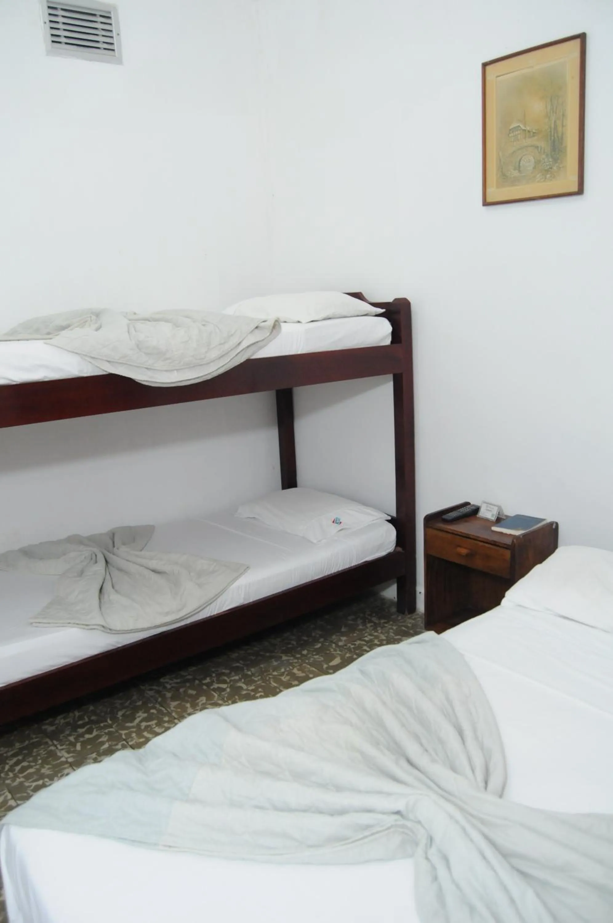 Bed in Hotel Montecarlo Beach