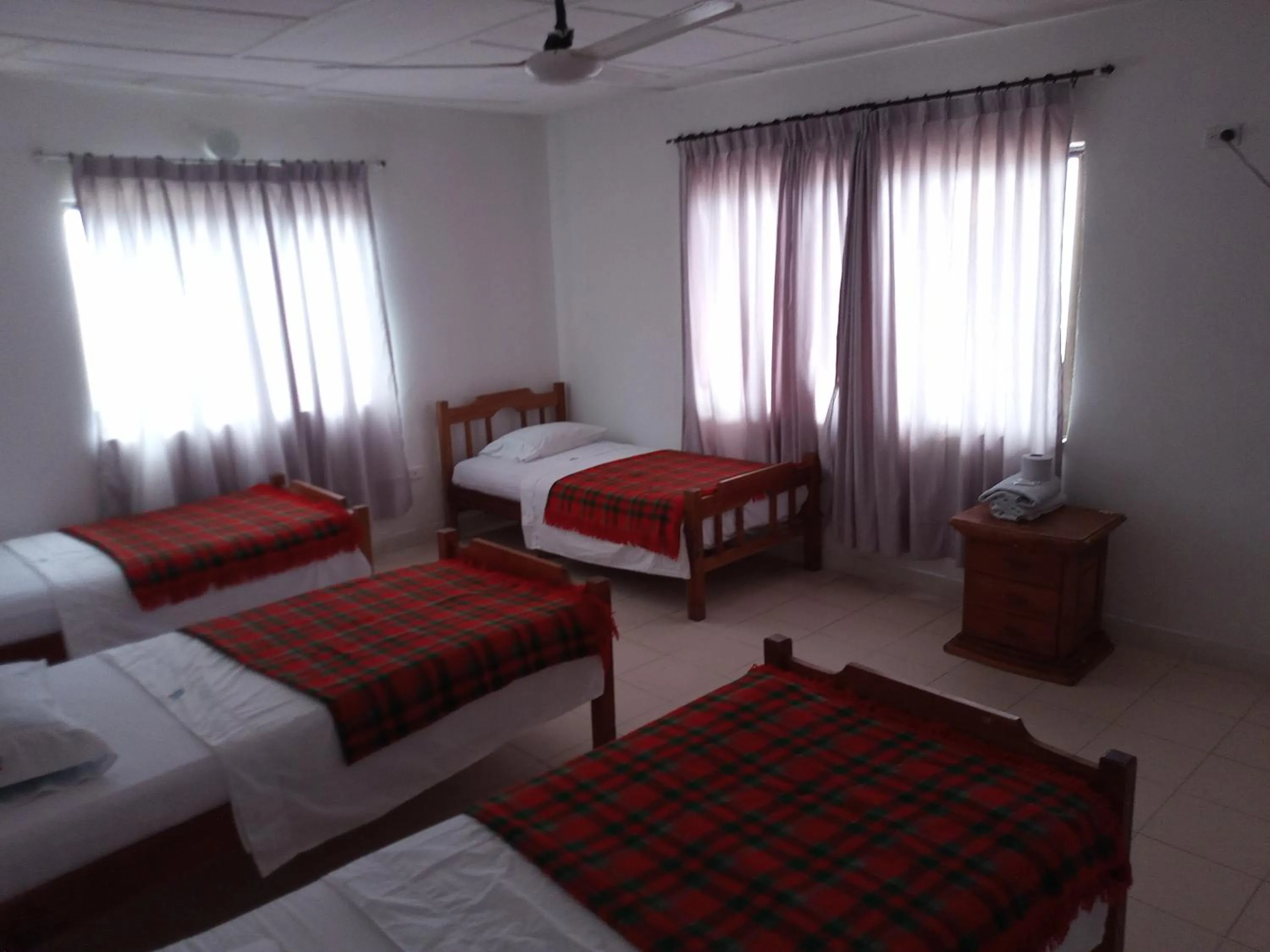 Bed in Hotel Montecarlo Beach