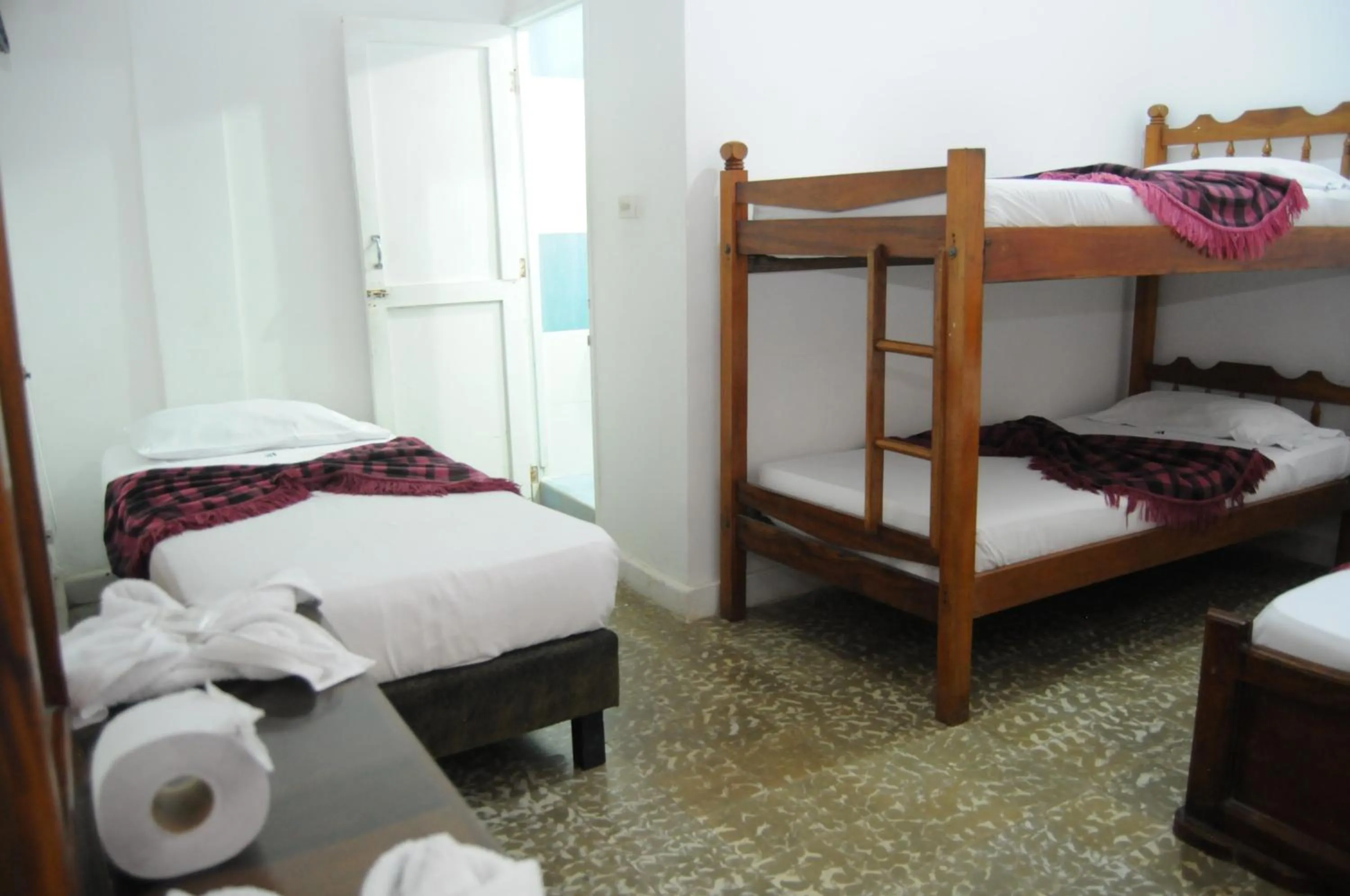 Bed in Hotel Montecarlo Beach