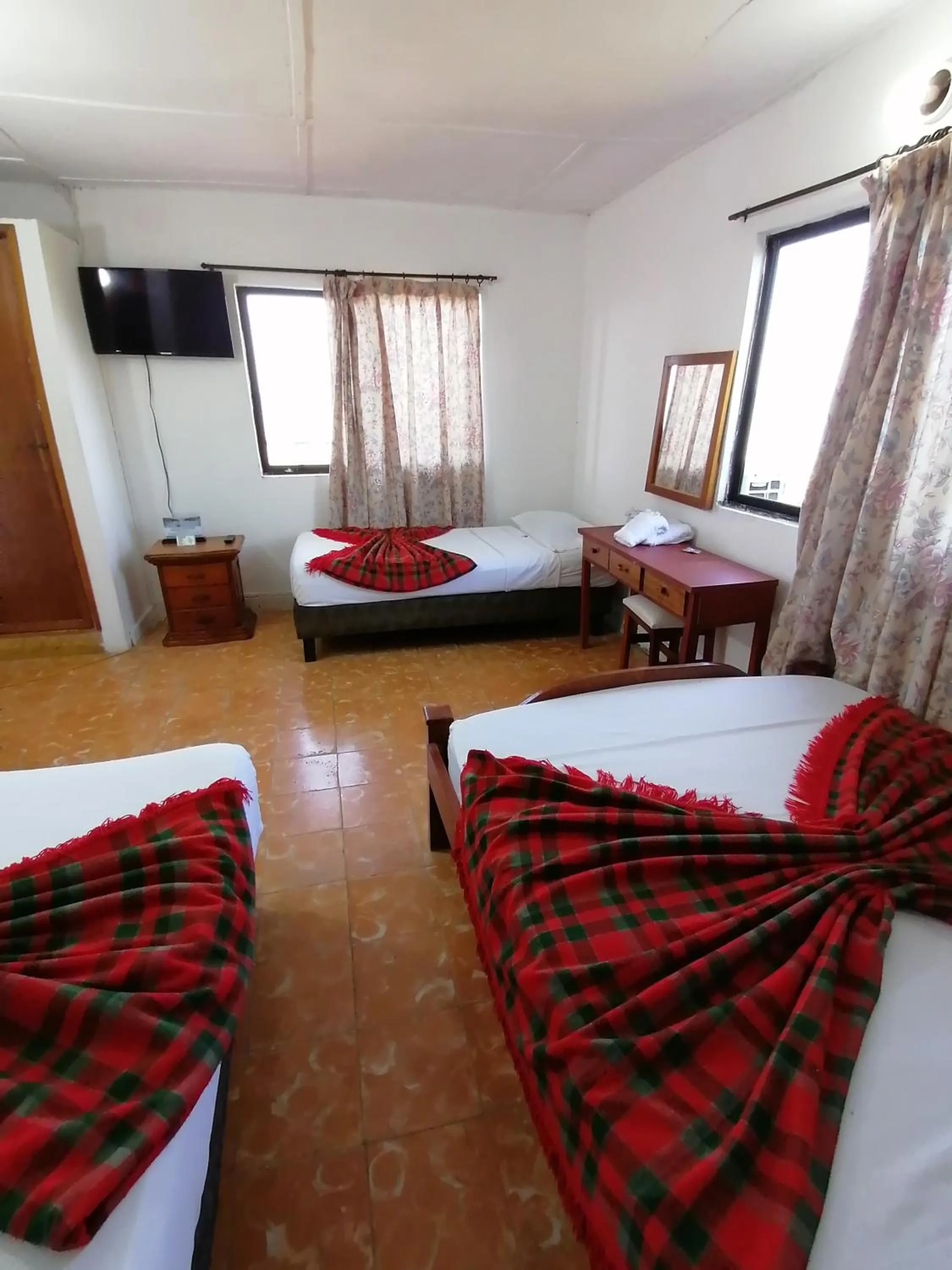 Bed in Hotel Montecarlo Beach