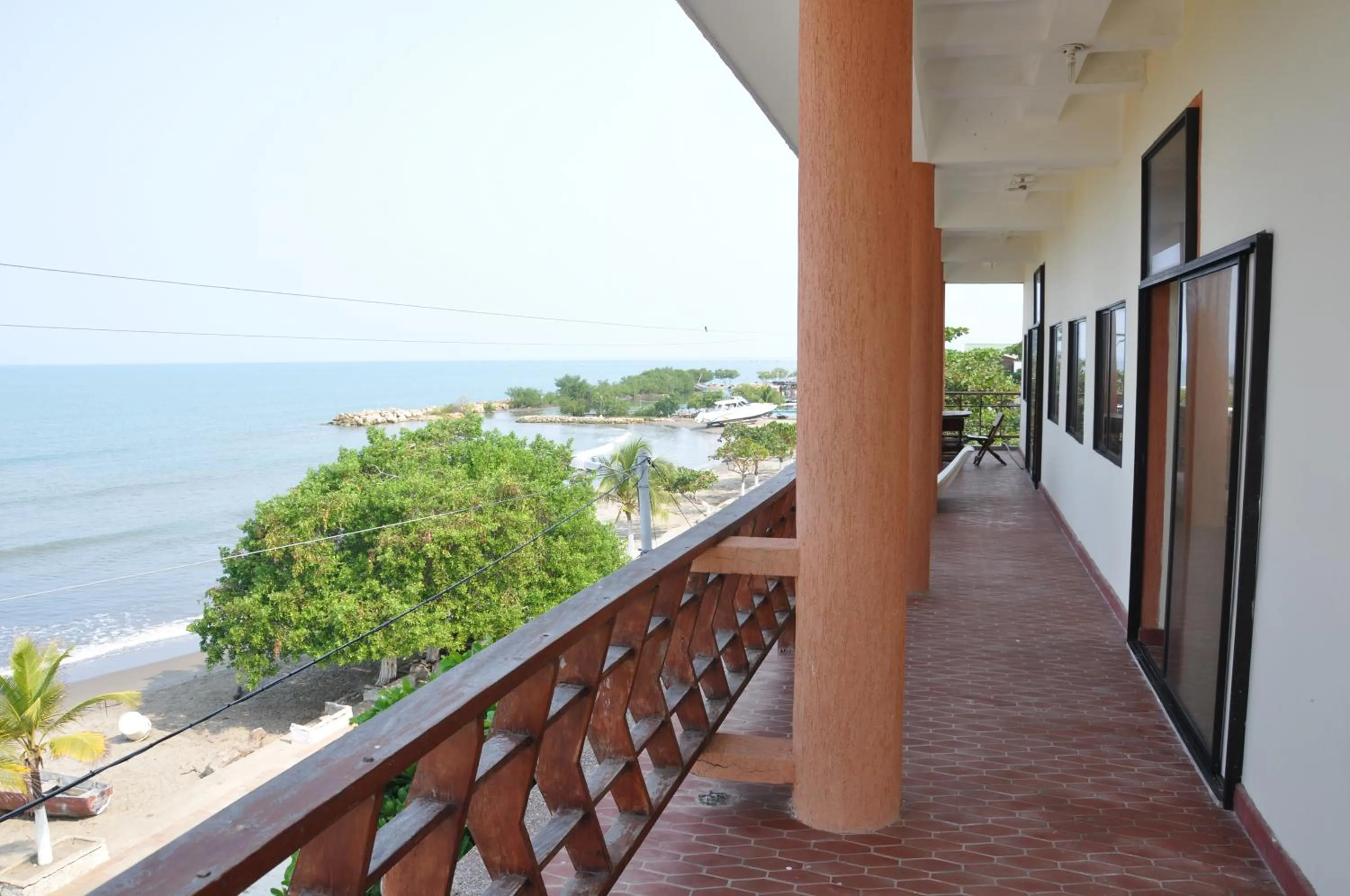 Balcony/Terrace in Hotel Montecarlo Beach