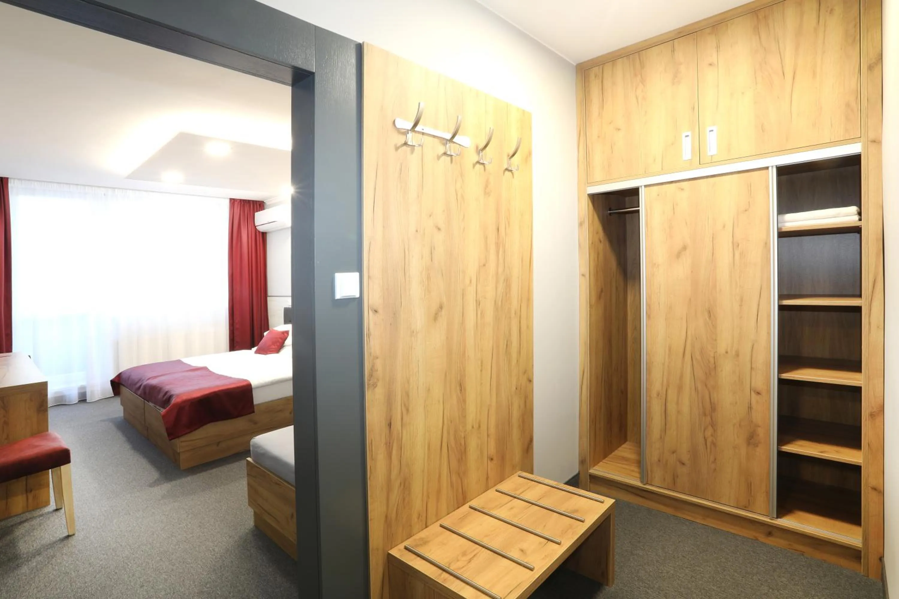 Bed in Hotel Strážnice