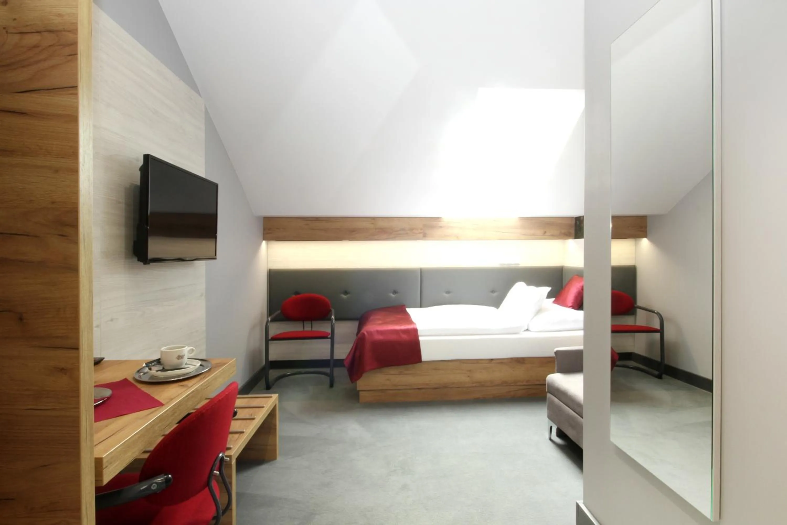 Bed in Hotel Strážnice