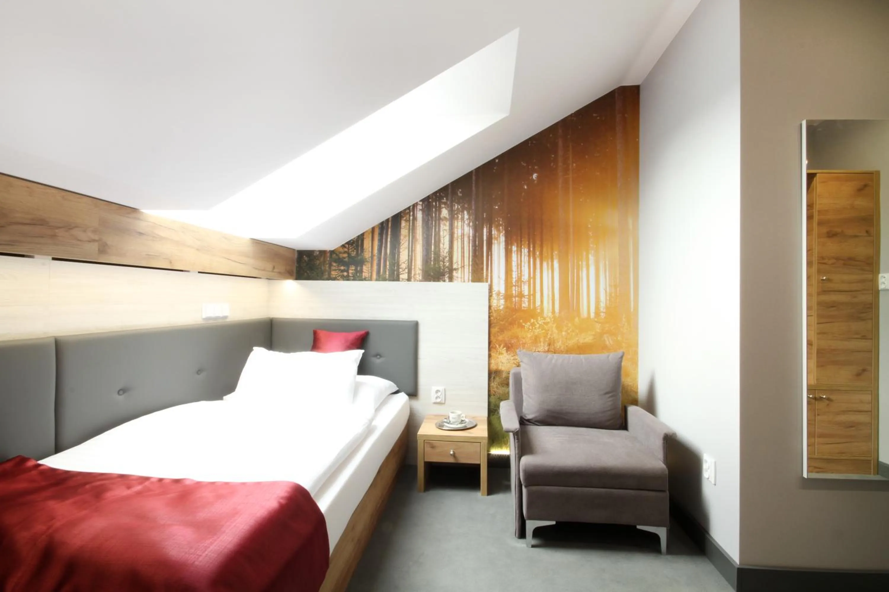 Bed in Hotel Strážnice