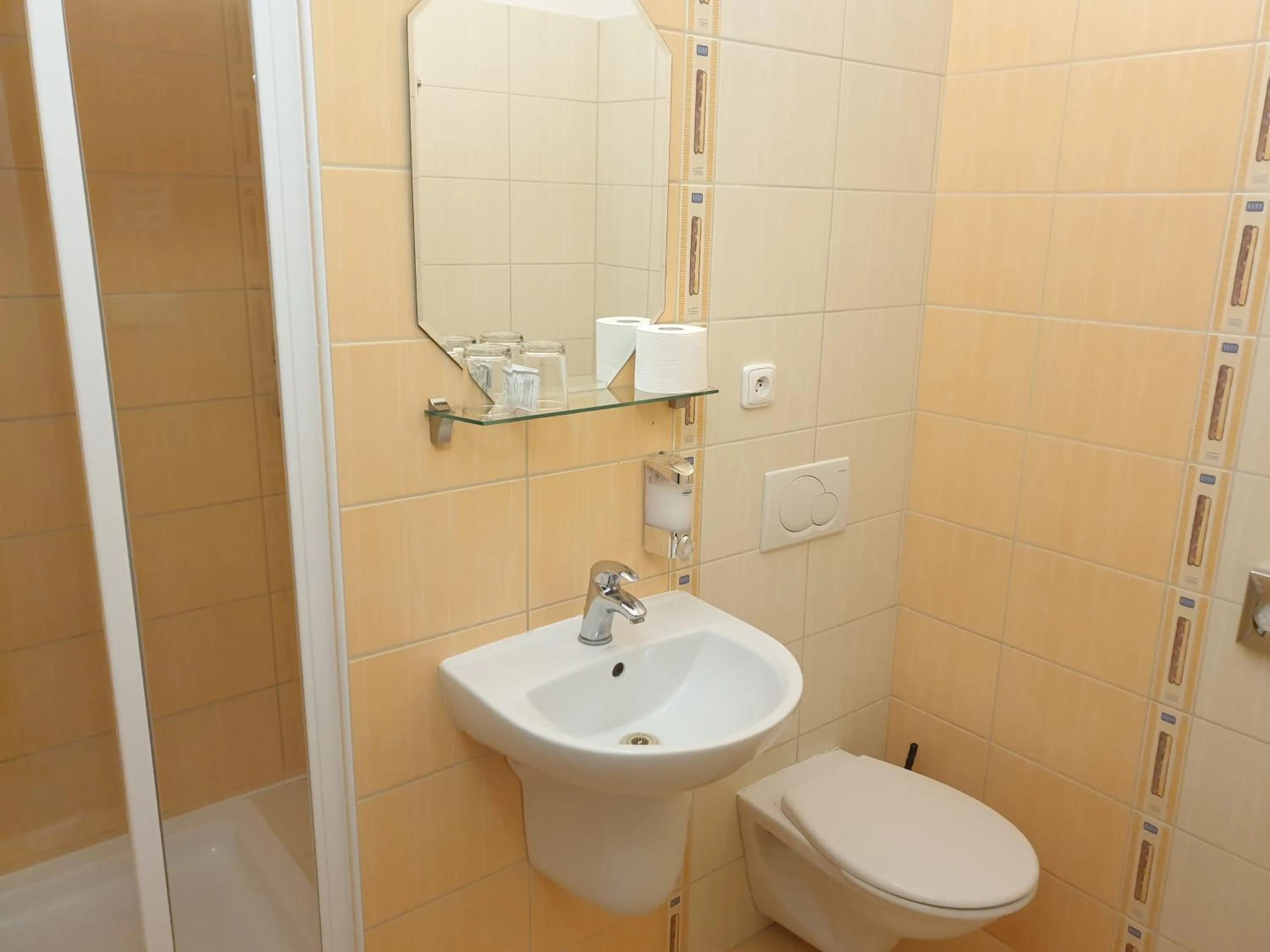 Bathroom in Hotel Strážnice