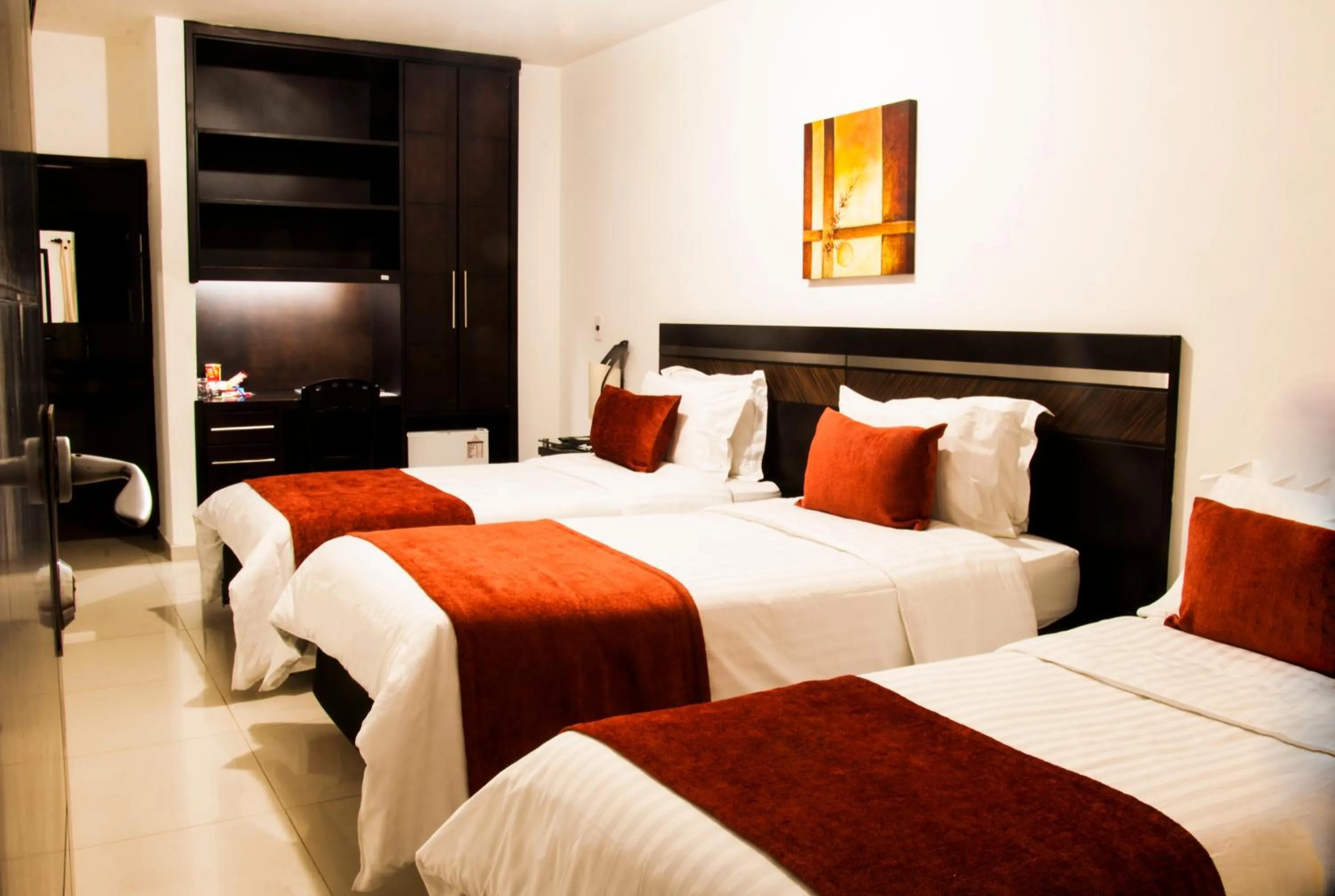 Photo of the whole room, Bed in Hotel San José Plaza