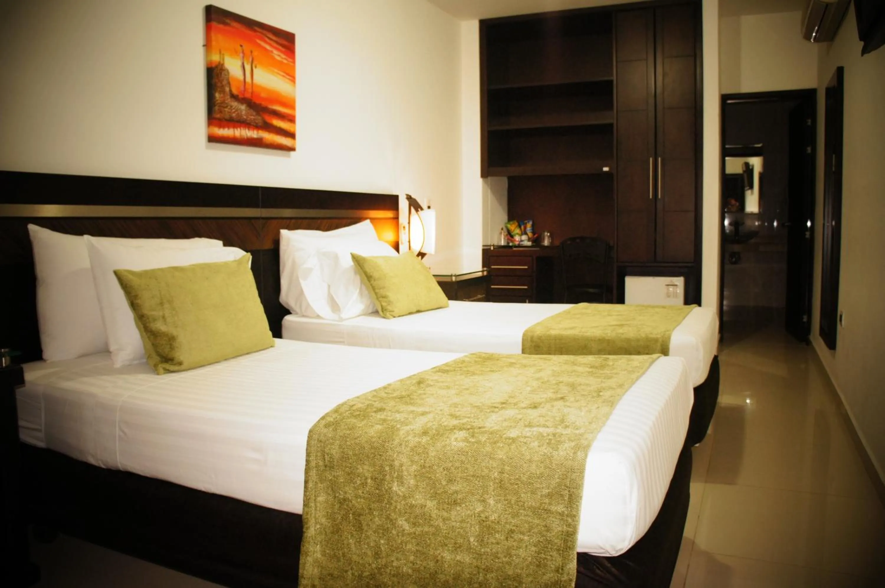 Photo of the whole room, Bed in Hotel San José Plaza