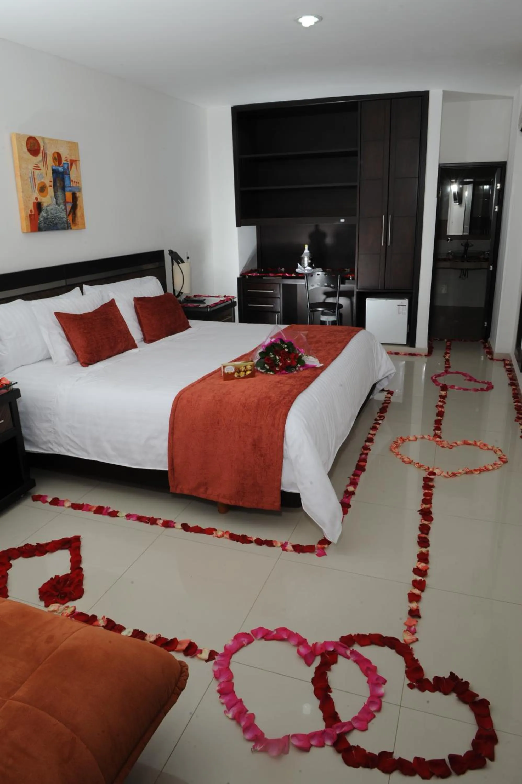 Photo of the whole room, Bed in Hotel San José Plaza