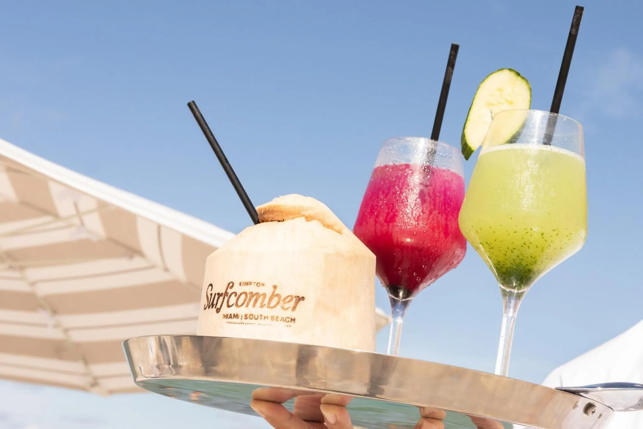 Beach in Kimpton Surfcomber Hotel by IHG