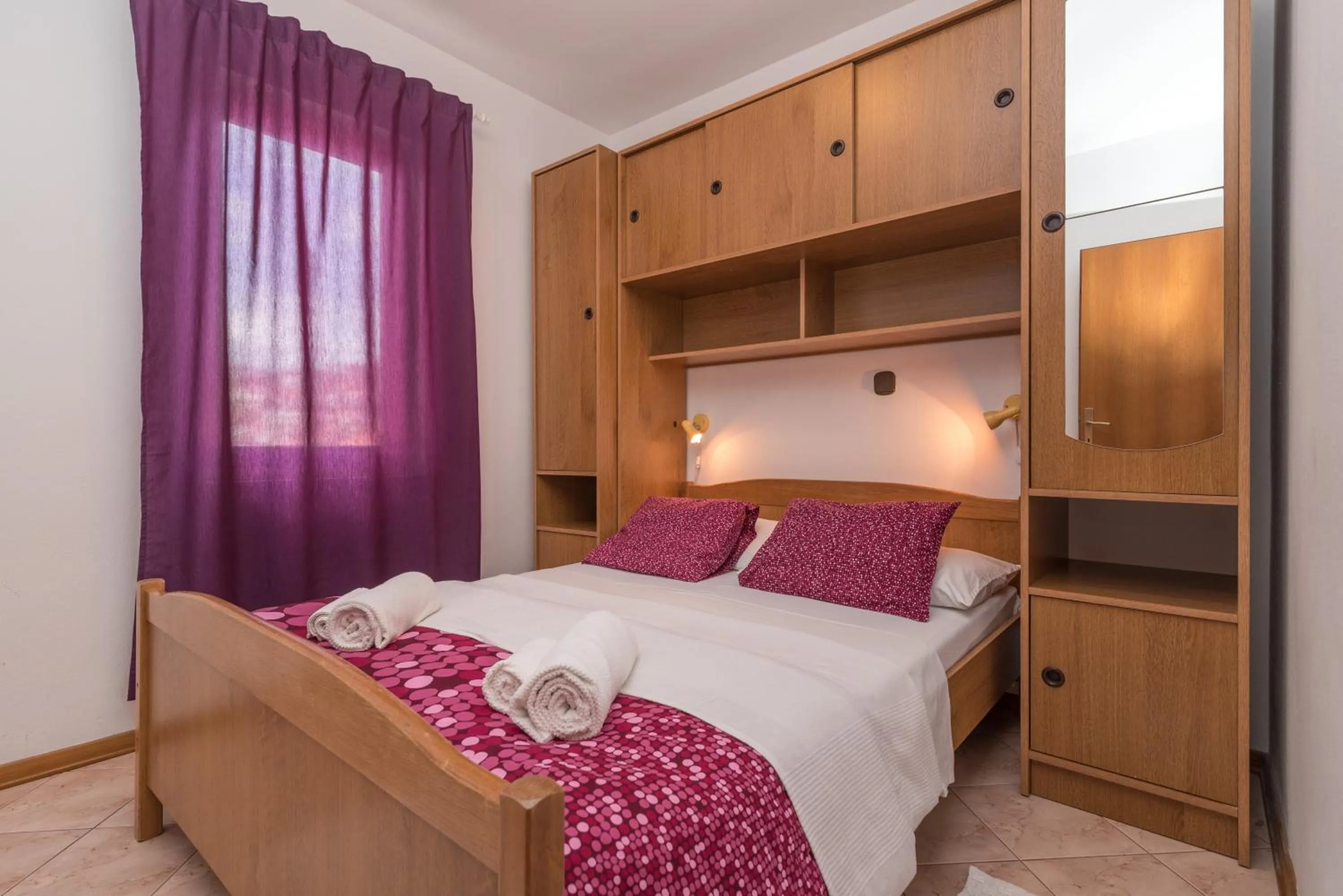 Bedroom, Bed in Apartments Vojin