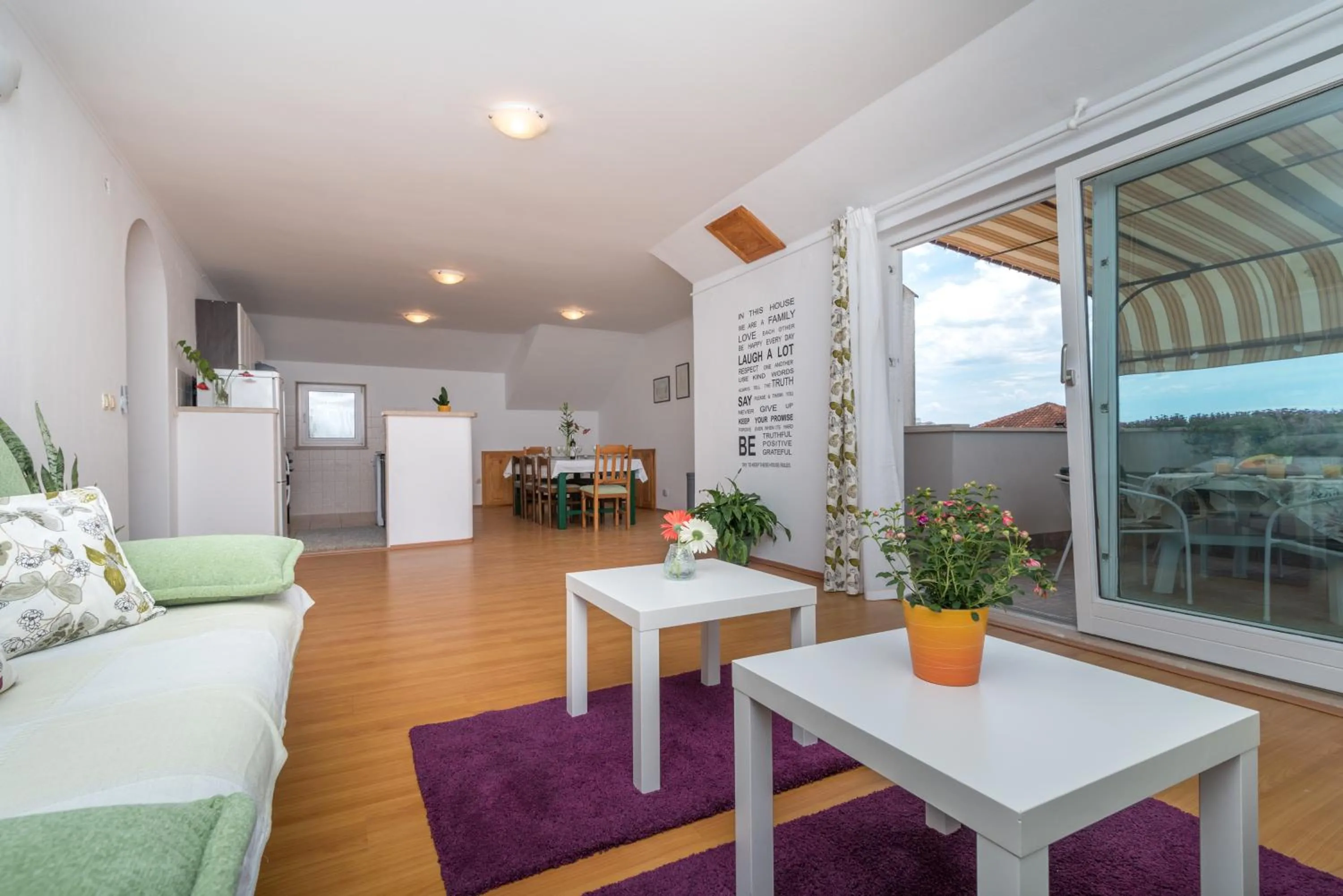 Balcony/Terrace in Apartments Vojin