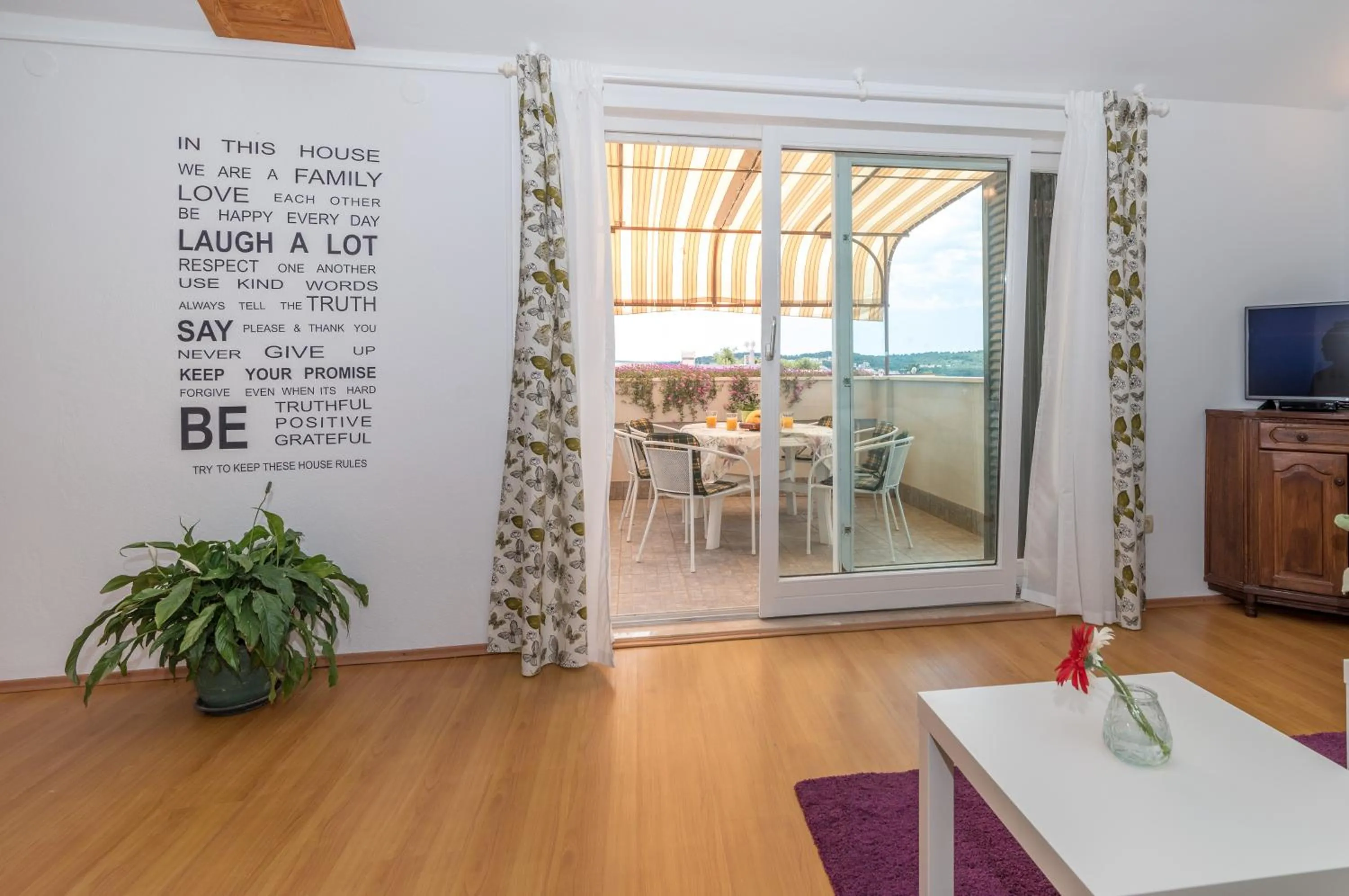 Balcony/Terrace in Apartments Vojin