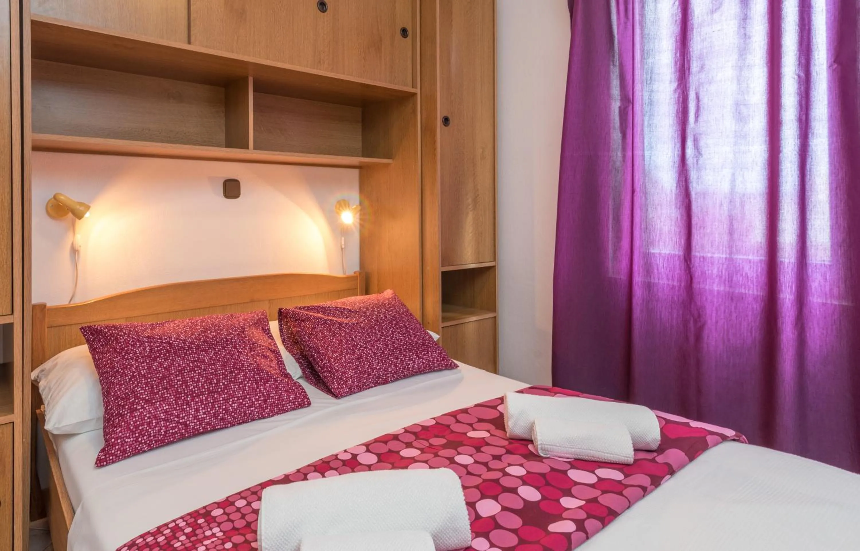 Bedroom, Bed in Apartments Vojin