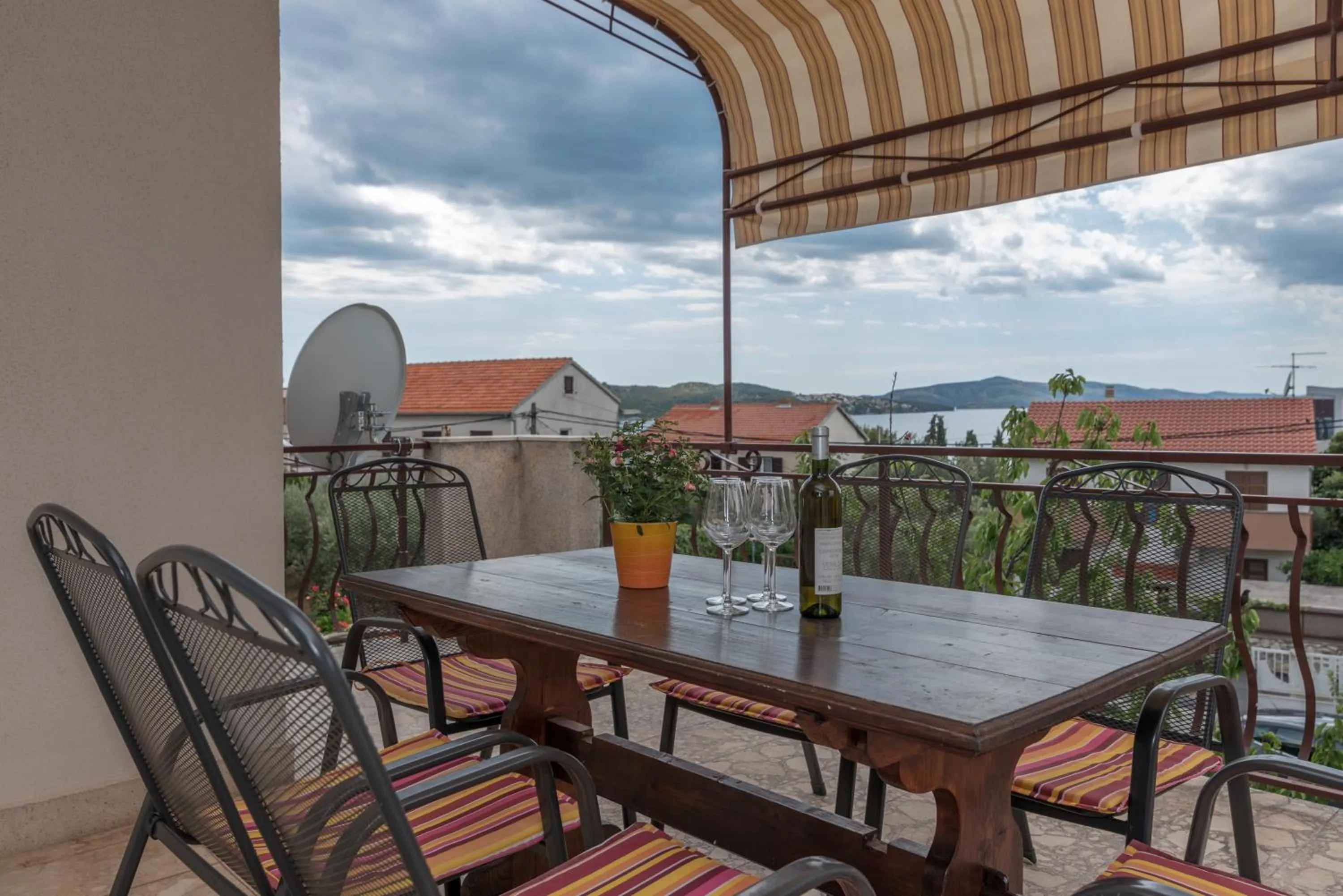 Balcony/Terrace in Apartments Vojin