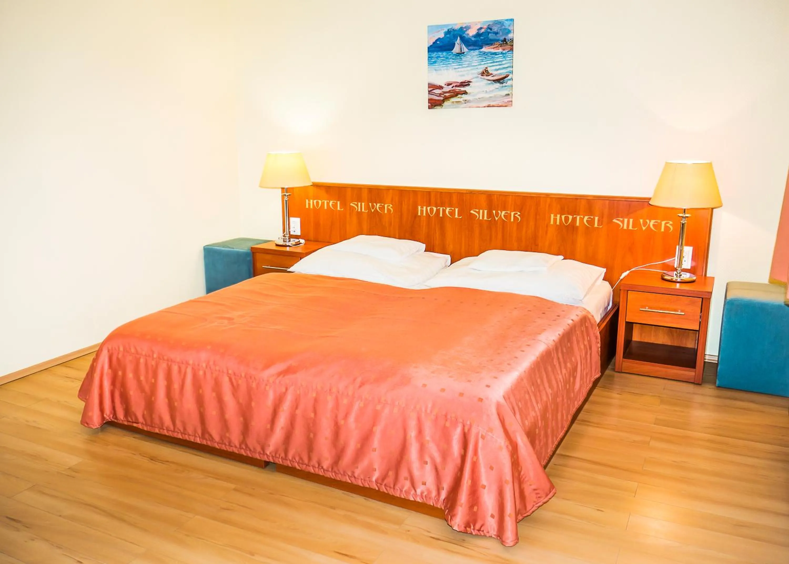 Bedroom, Bed in Hotel Silver