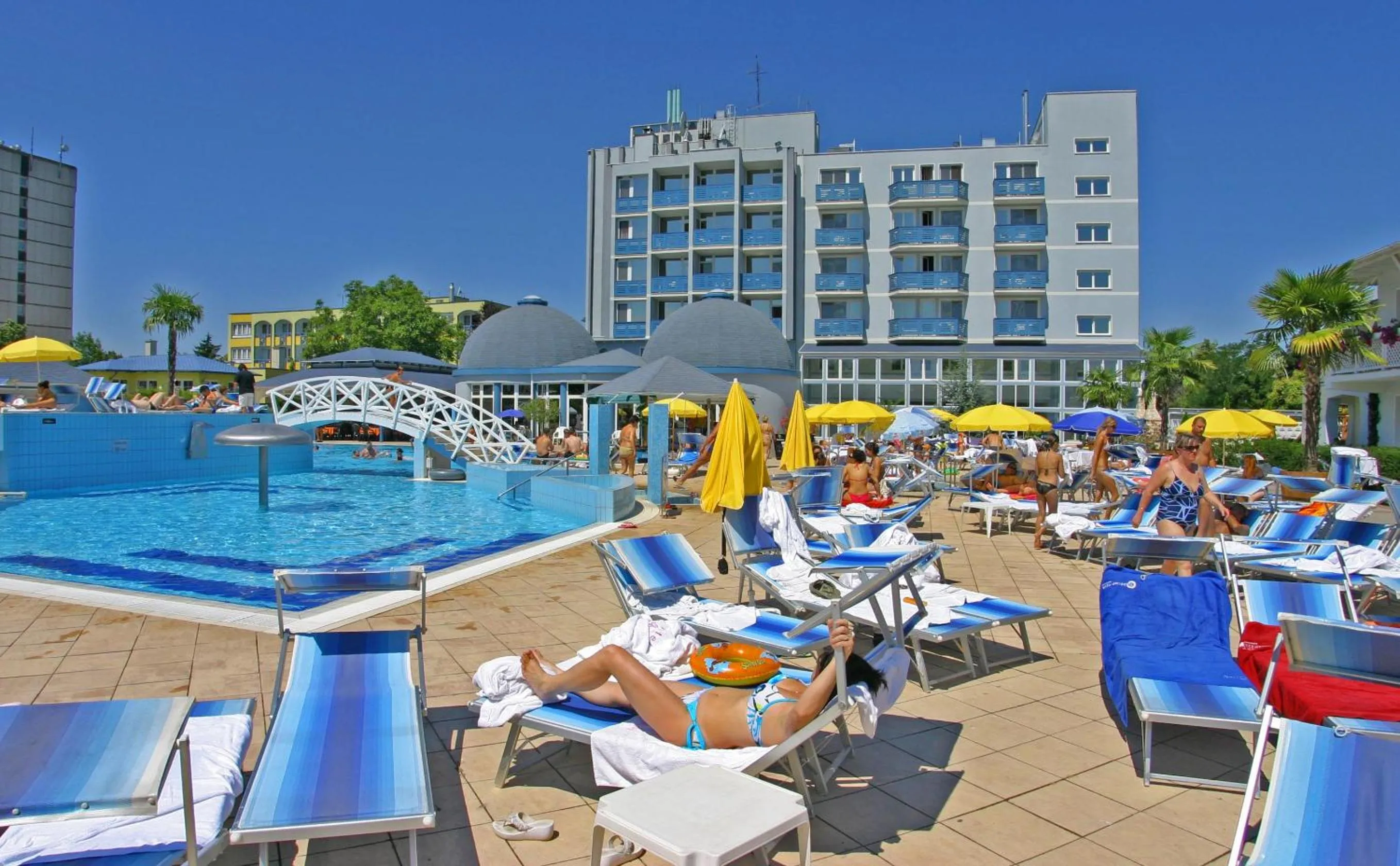 Swimming pool in Hotel Silver