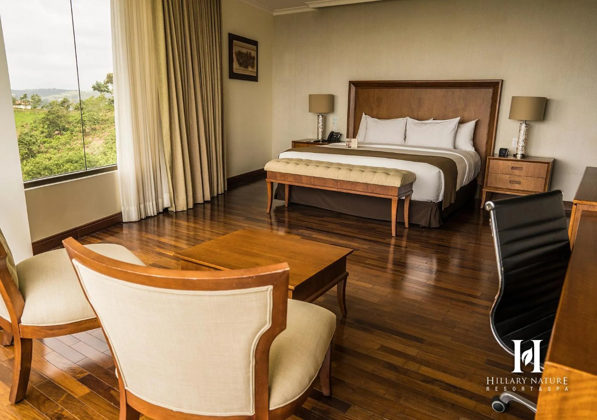 Bed in Hillary Nature Resort & Spa All Inclusive