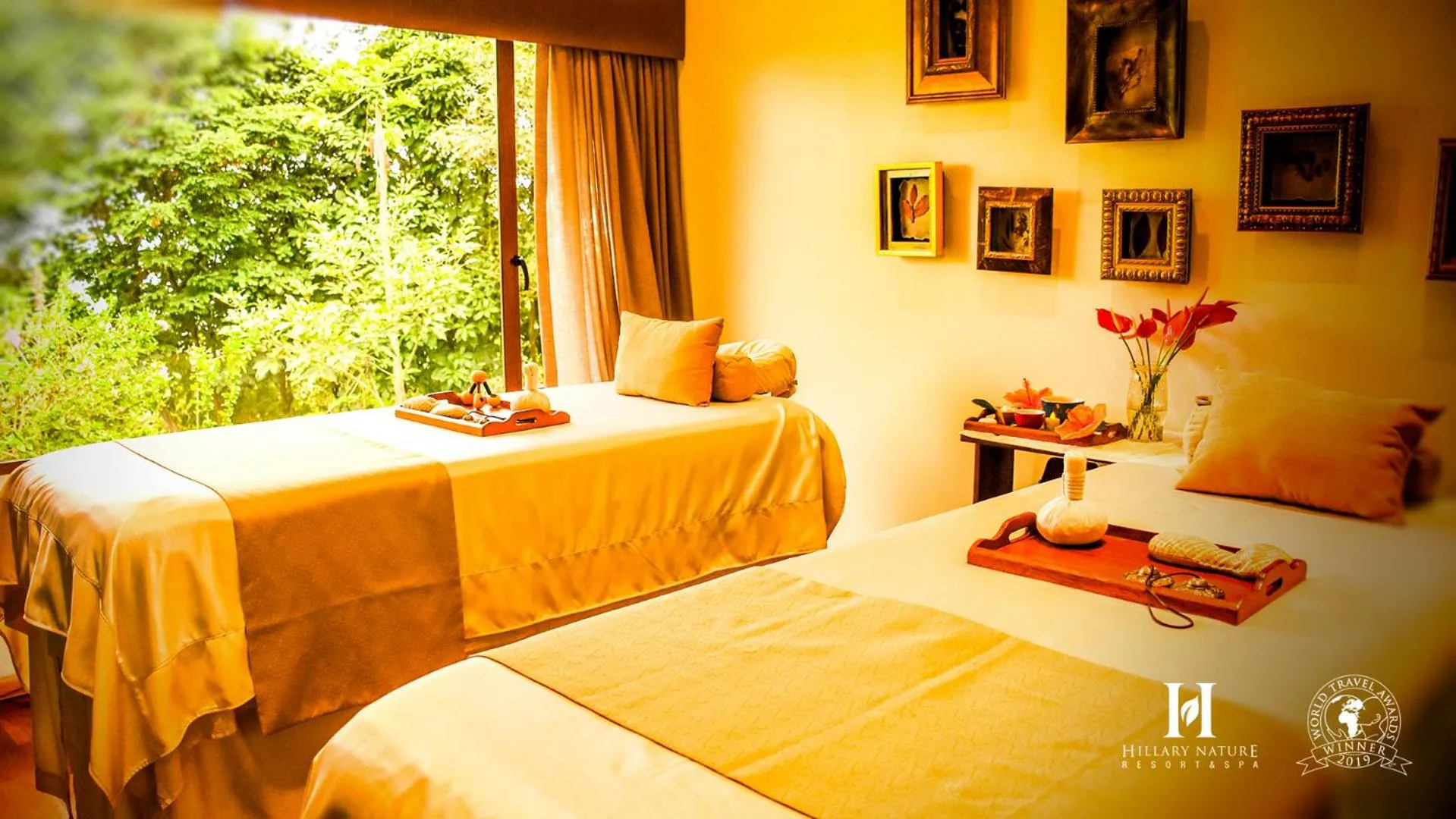 Spa and wellness centre/facilities, Bed in Hillary Nature Resort & Spa All Inclusive