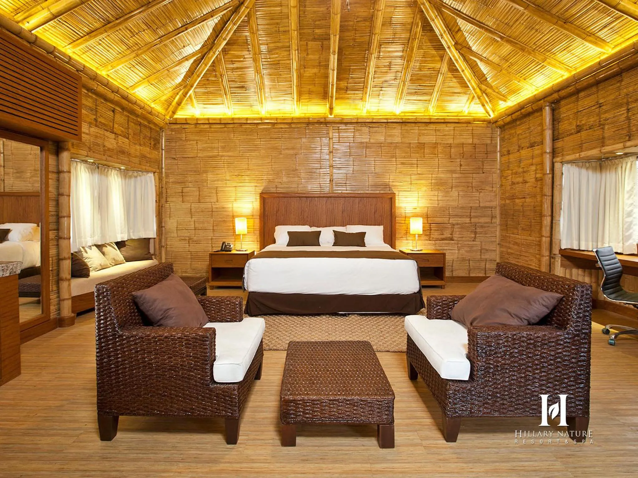 Bed in Hillary Nature Resort & Spa All Inclusive