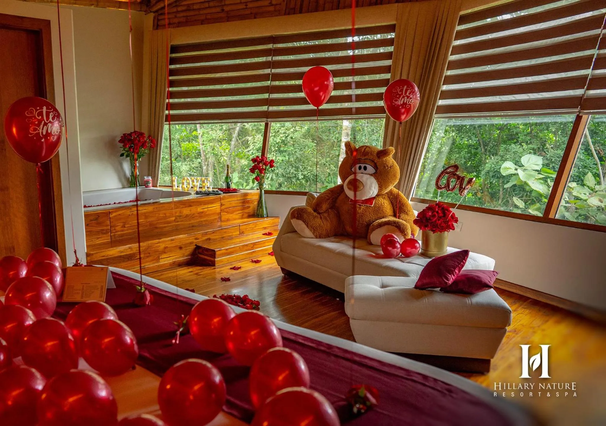 Bed in Hillary Nature Resort & Spa All Inclusive