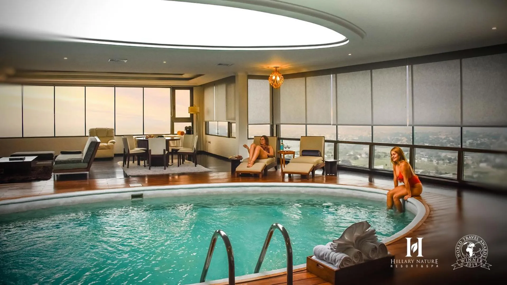 Swimming pool in Hillary Nature Resort & Spa All Inclusive