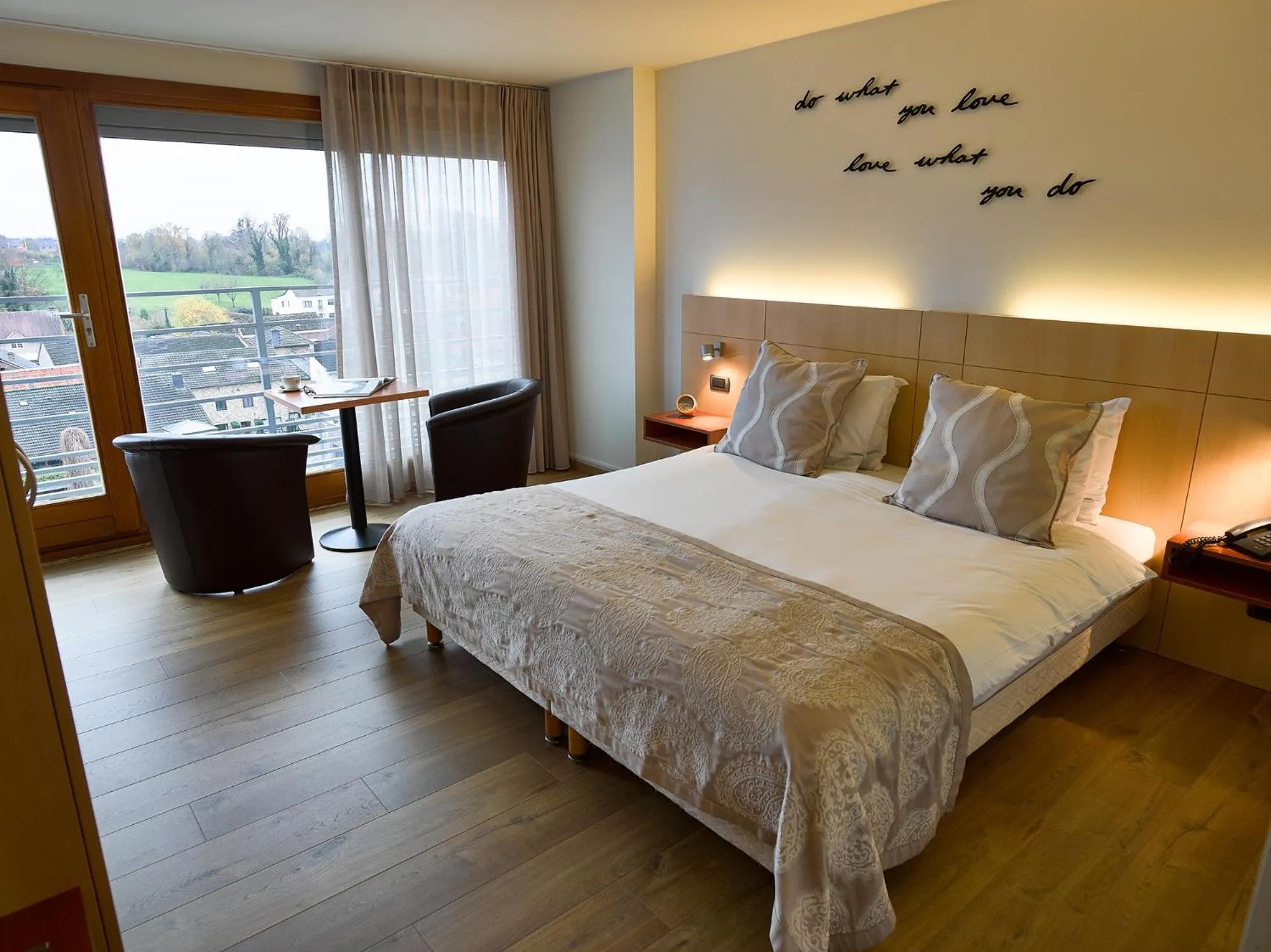 Double Room with Balcony in Hotel Restaurant De Kommel