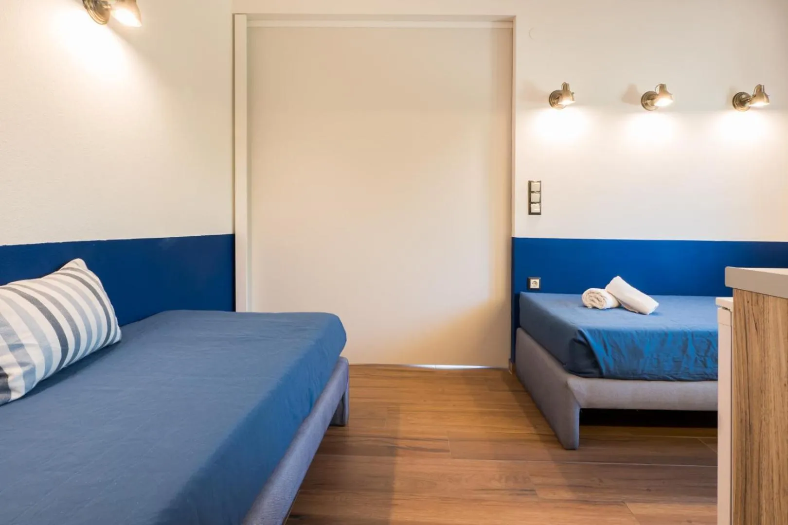 Living room, Bed in Asteris Village