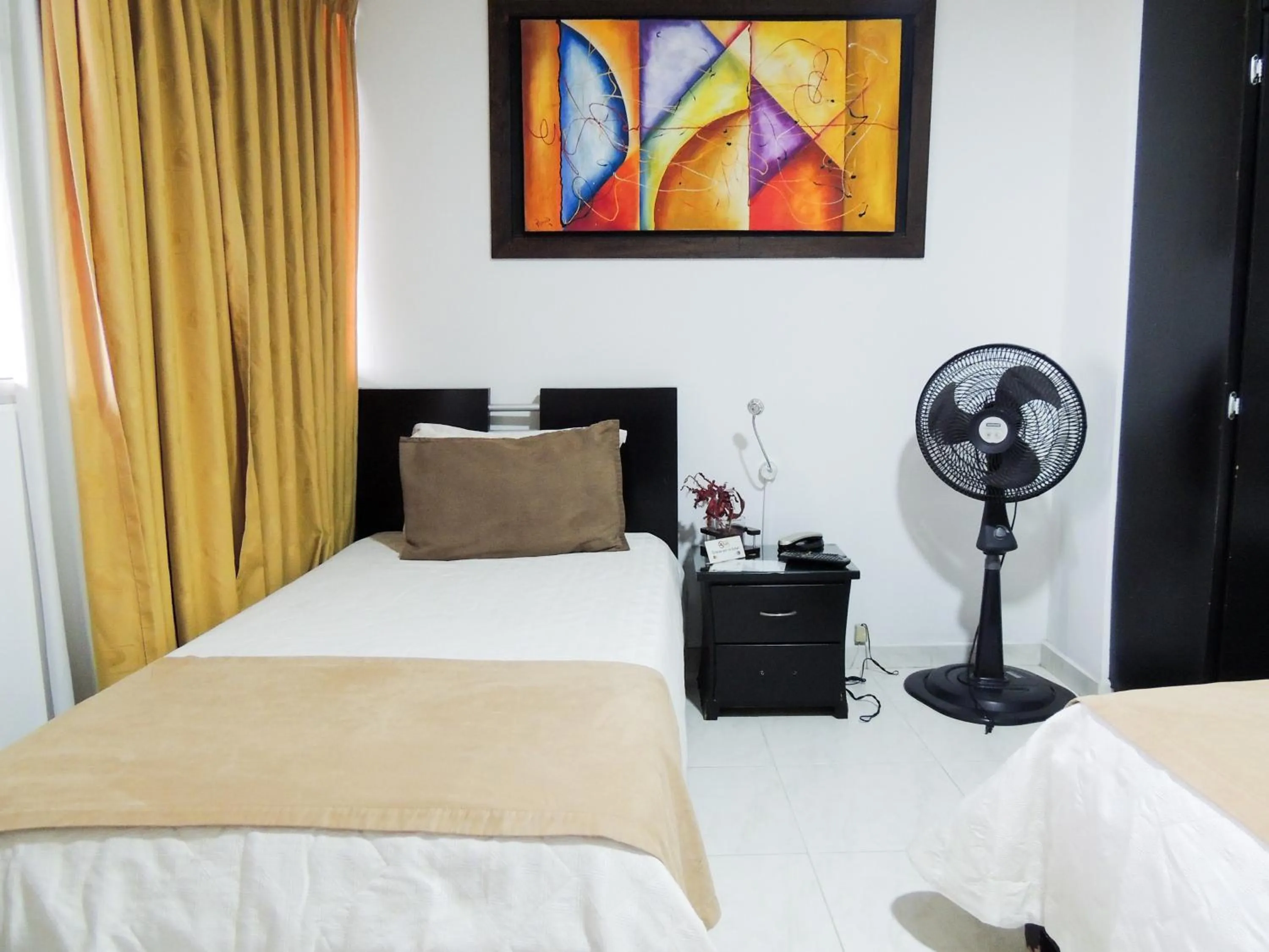 Bed in Hotel San Martin