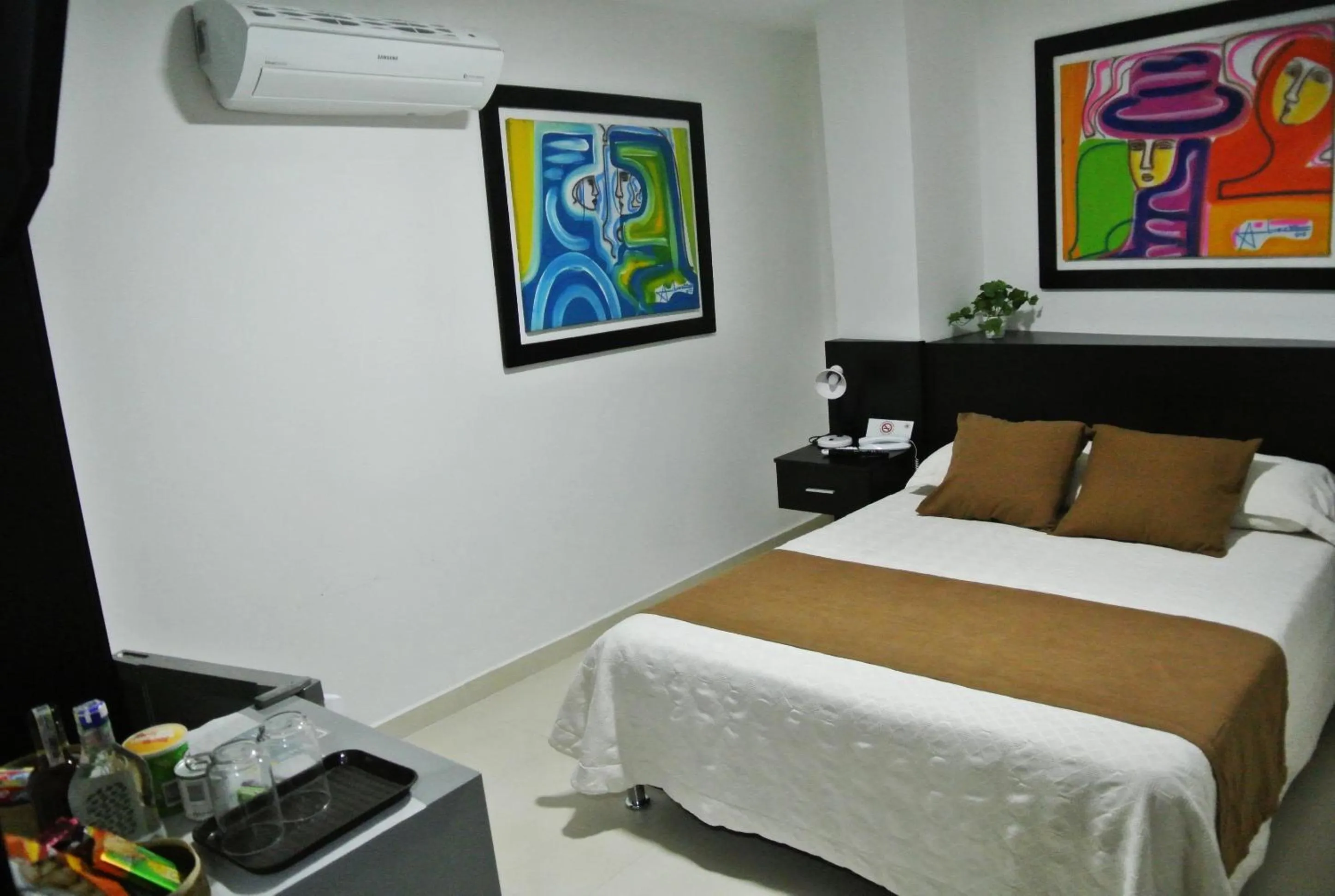 Bed in Hotel San Martin