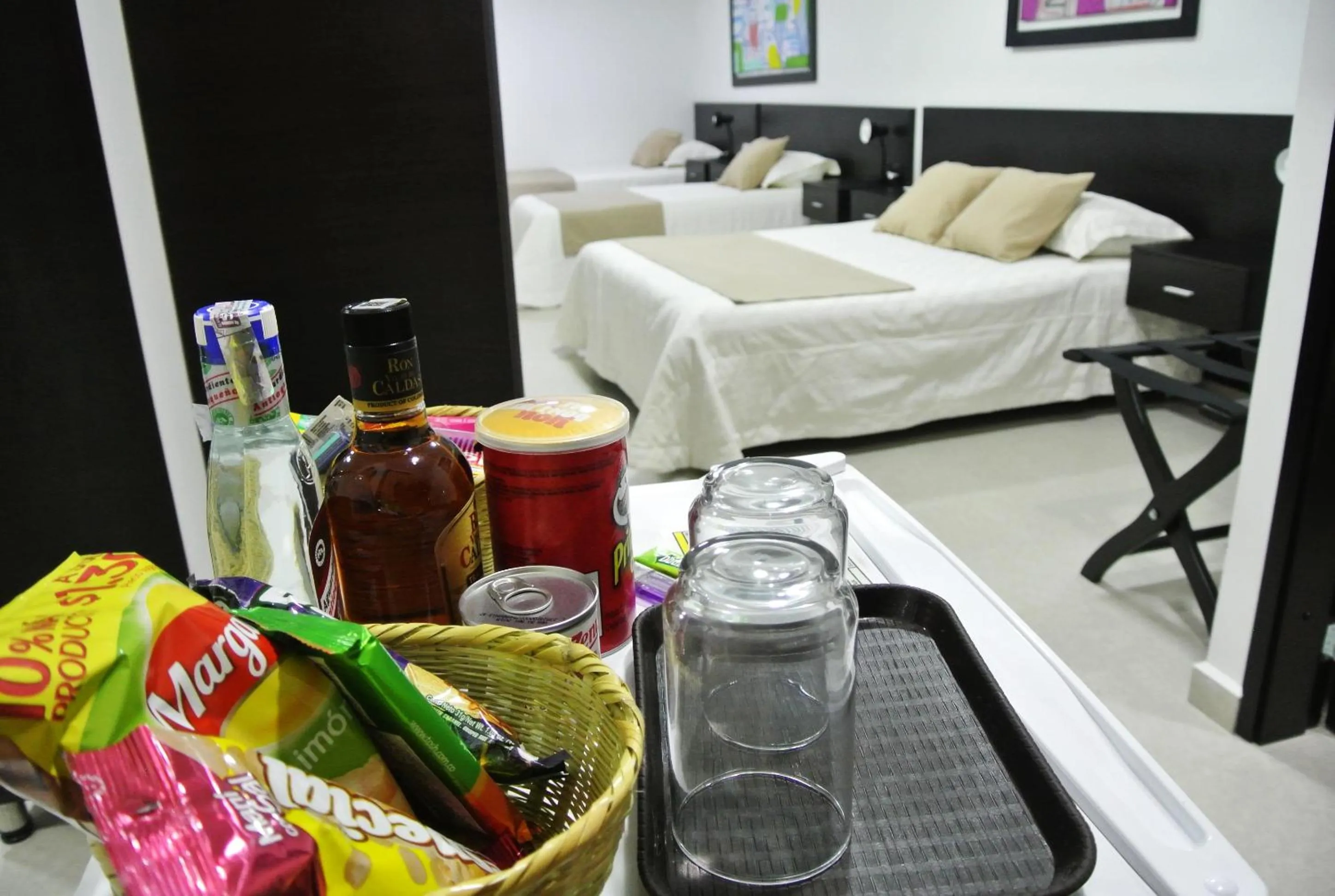 Food and drinks in Hotel San Martin