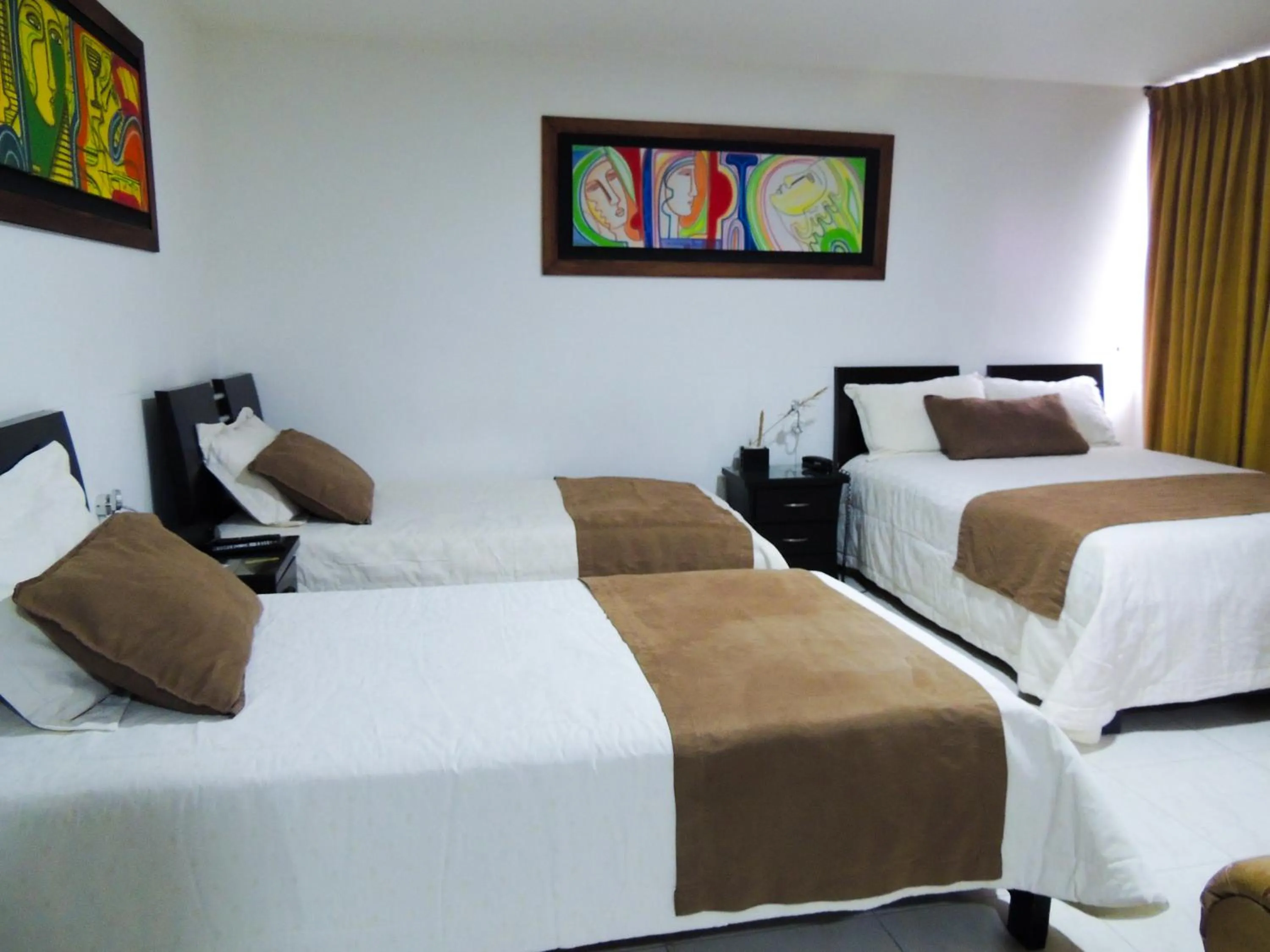 Bed in Hotel San Martin