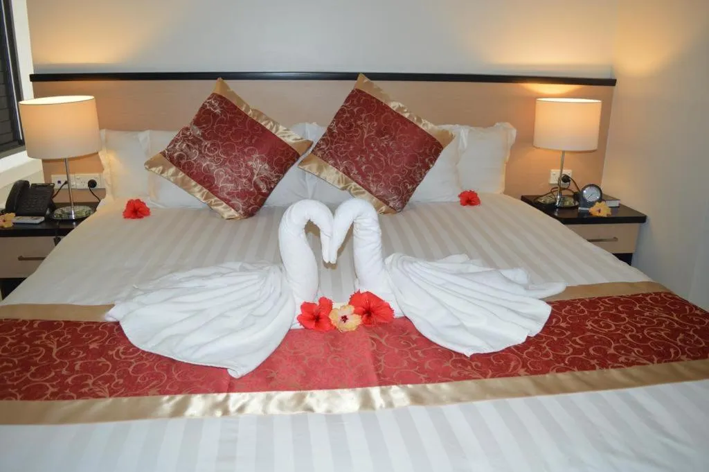 Bed in Lander's Bay Resort