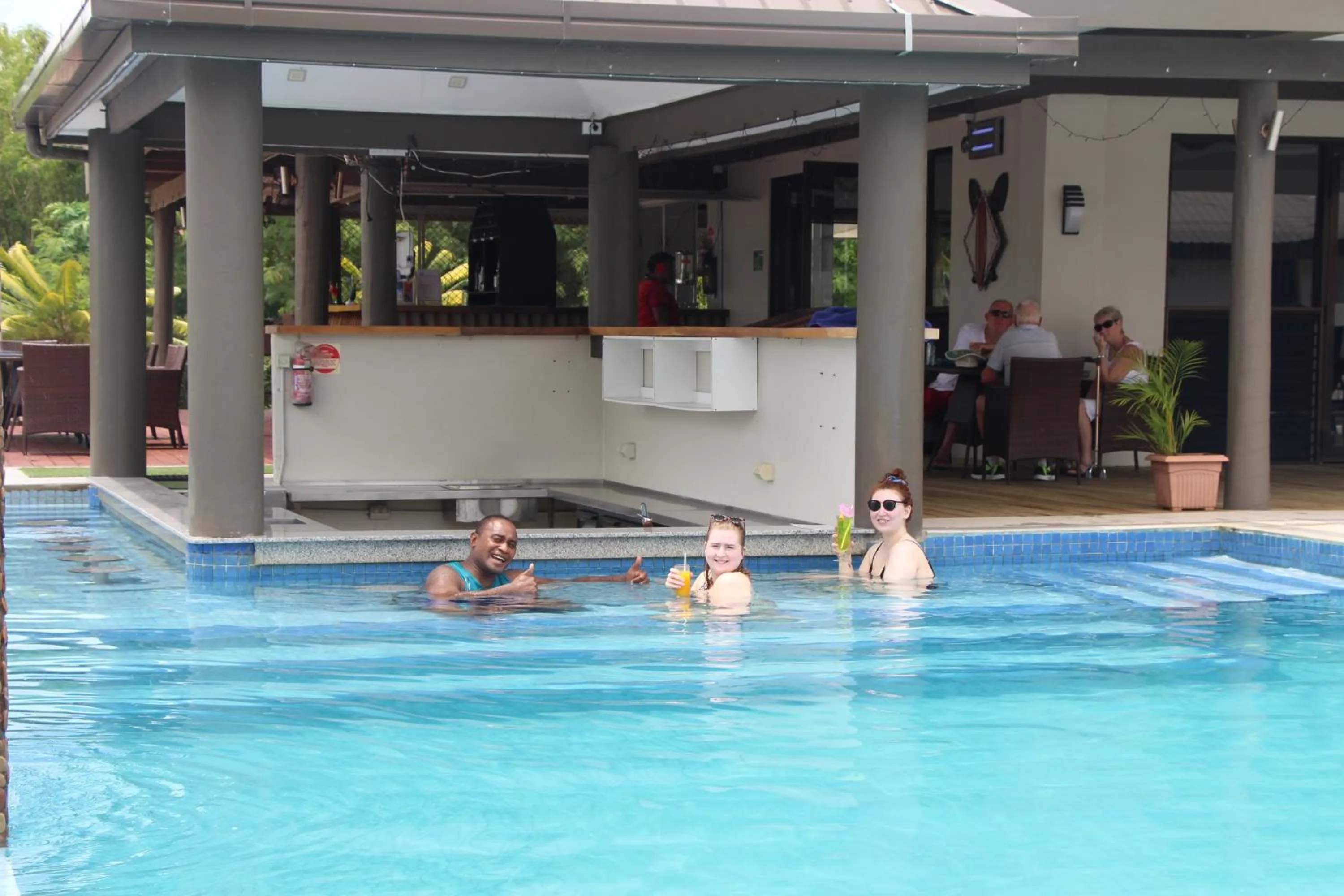 Swimming pool in Lander's Bay Resort