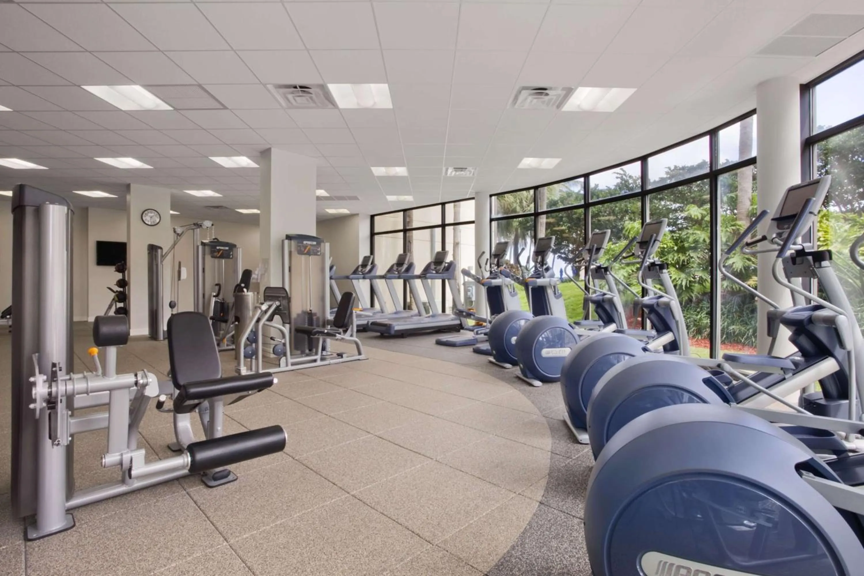 Fitness centre/facilities in Hilton Miami Airport Blue Lagoon