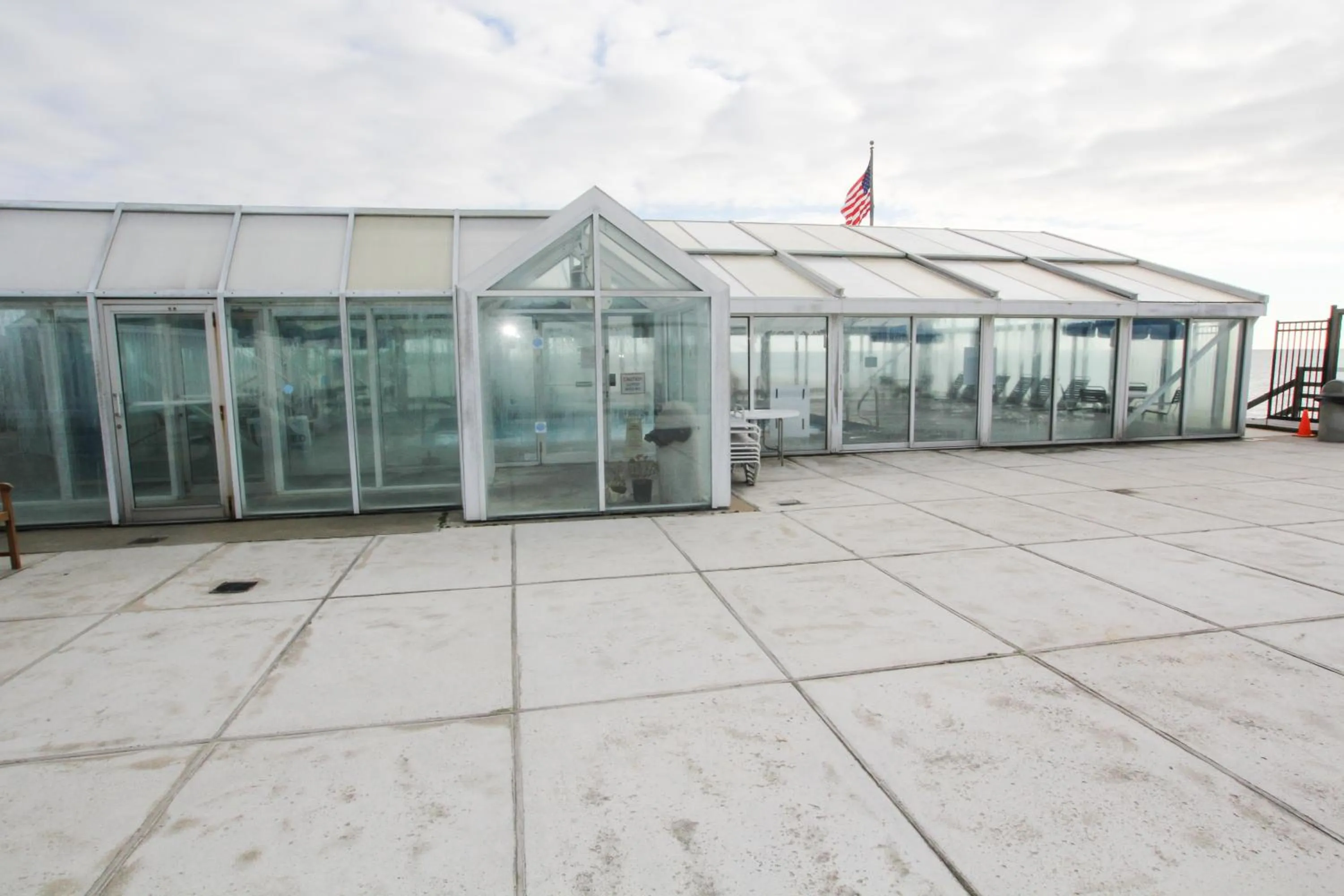 Swimming pool in Ocean Club on Smuggler's Beach