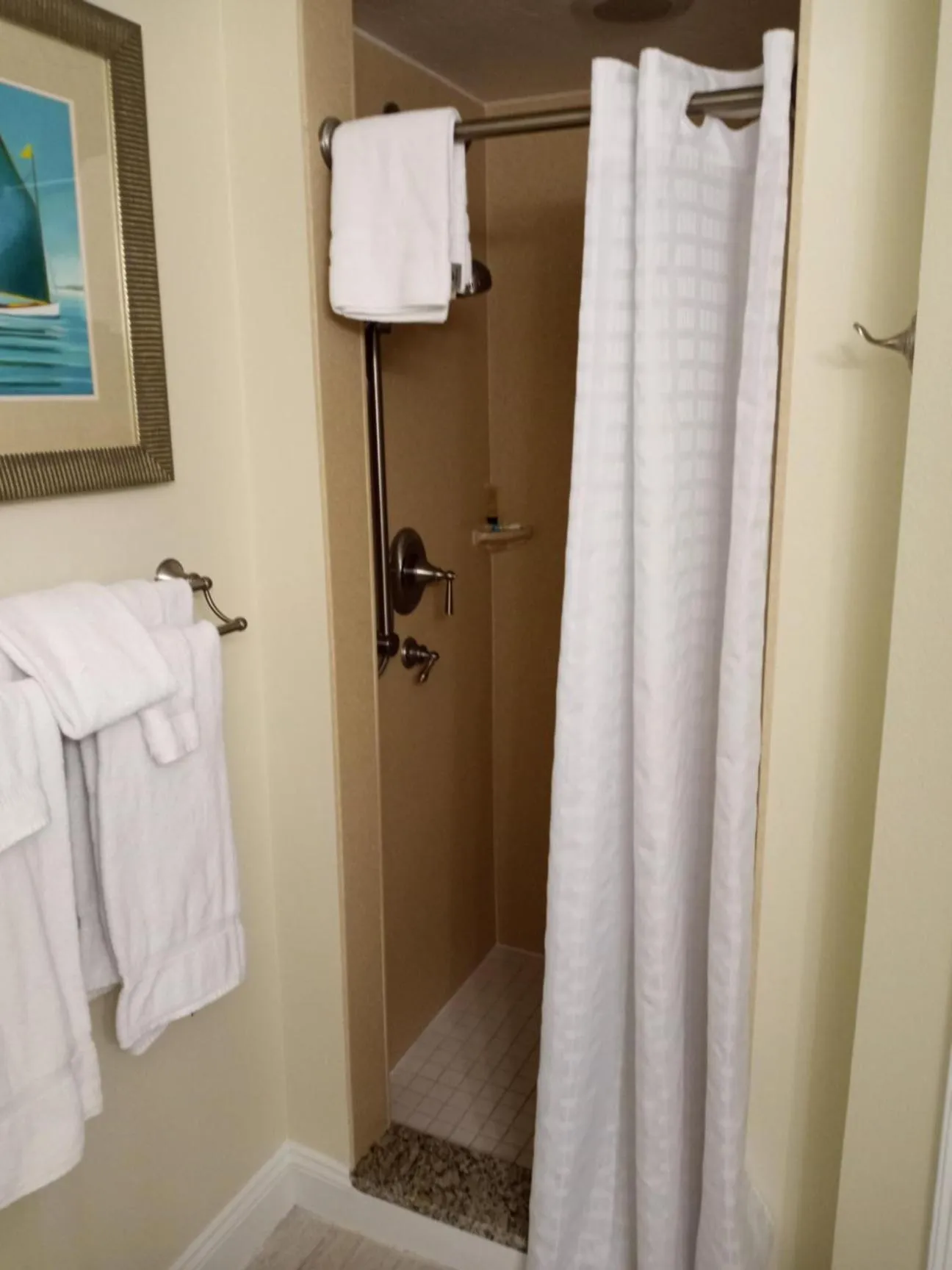 Bathroom in Ocean Club on Smuggler's Beach