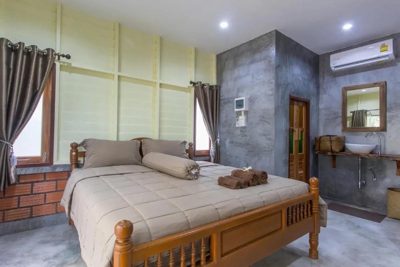 Bed in P's cottage บ้านพักในสวนสวย Bed in P's cottage บ้านพักในสวนสวย