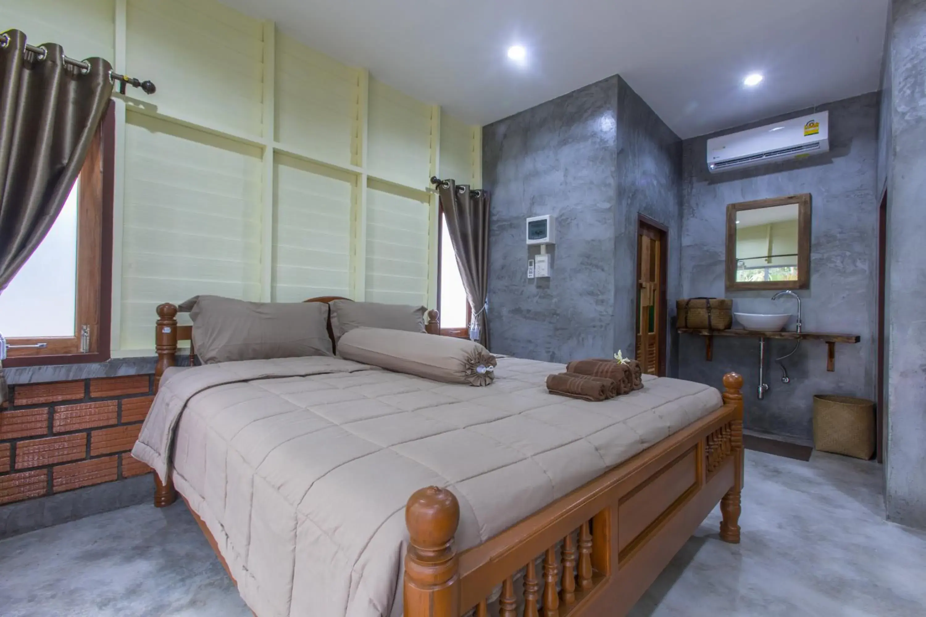 Bed in P's cottage บ้านพักในสวนสวย Bed in P's cottage บ้านพักในสวนสวย