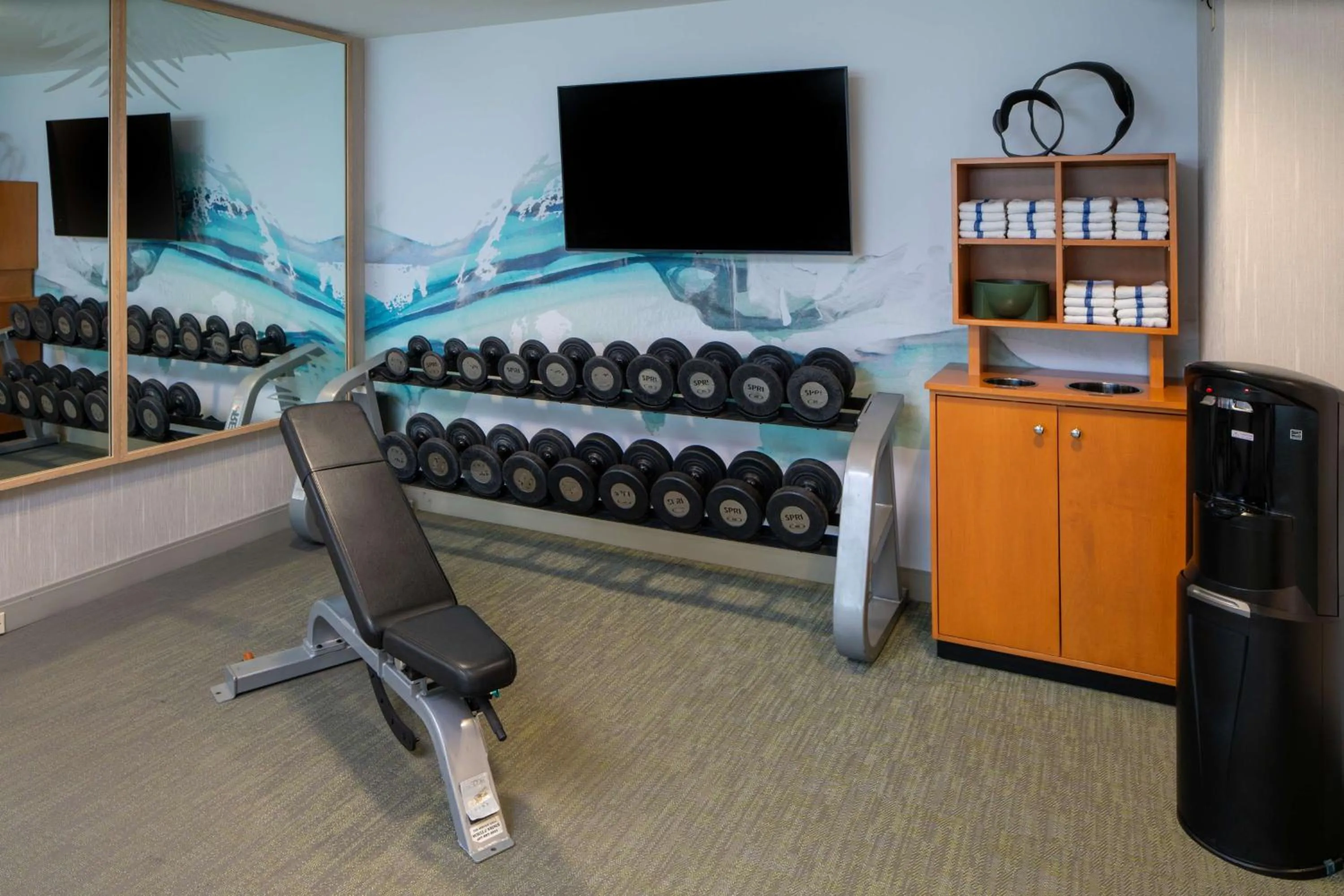 Fitness centre/facilities in Hilton Garden Inn Orlando Airport